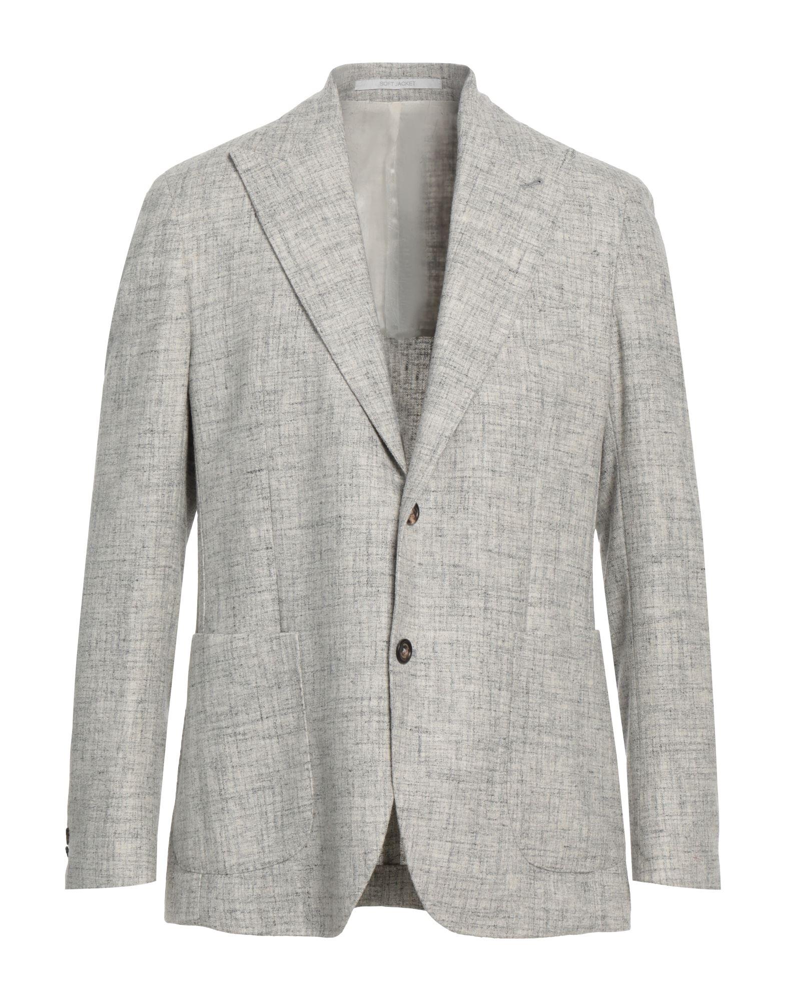 Eleventy Suit Jacket in Gray for Men | Lyst
