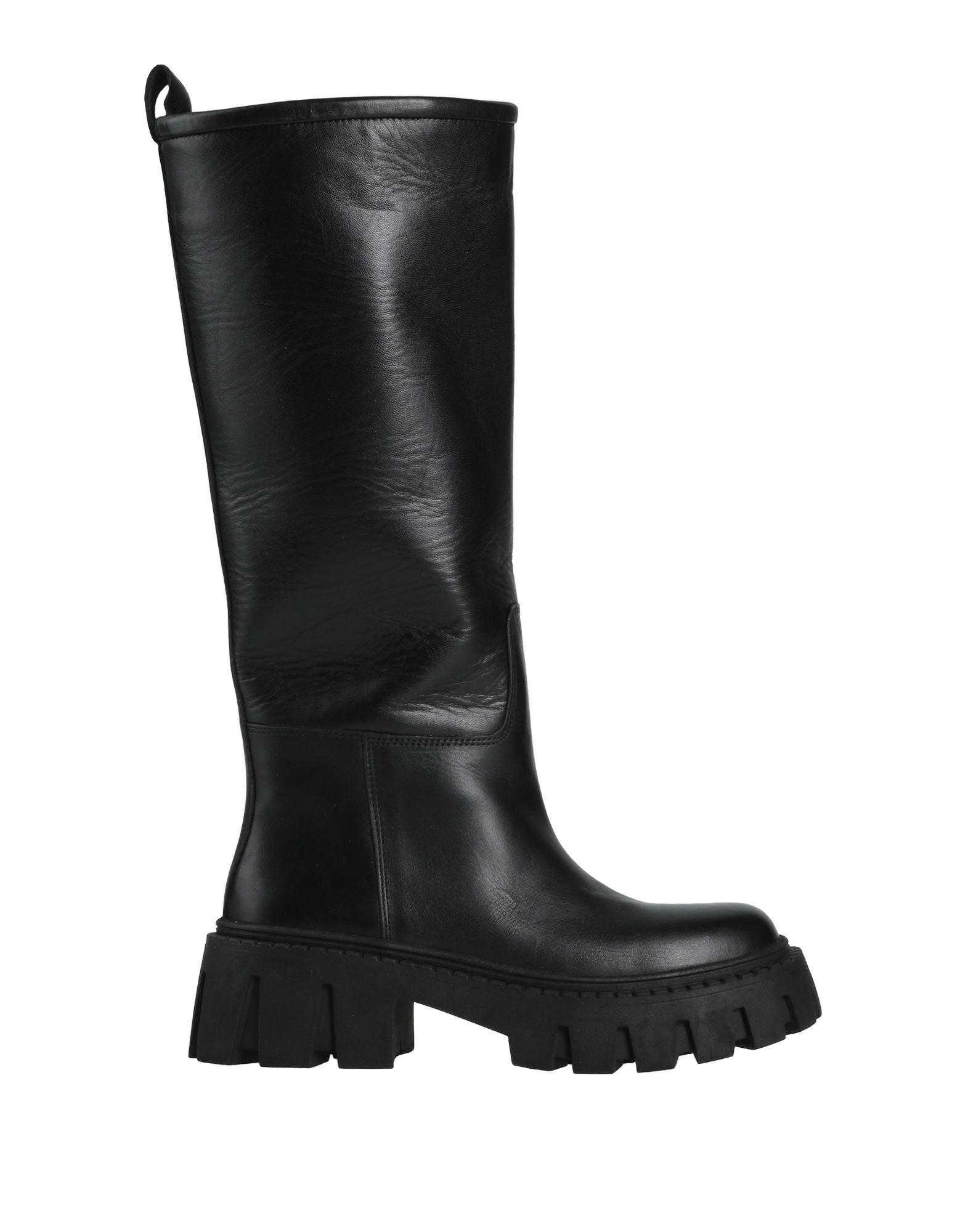 Jijil Knee Boots in Black | Lyst