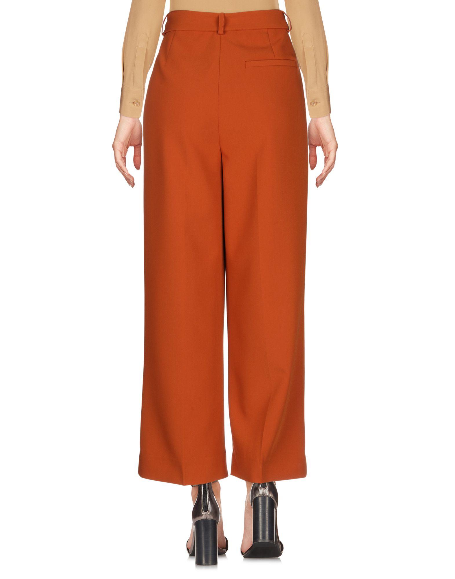 Gestuz Synthetic Casual Pants in Rust (Brown) - Lyst