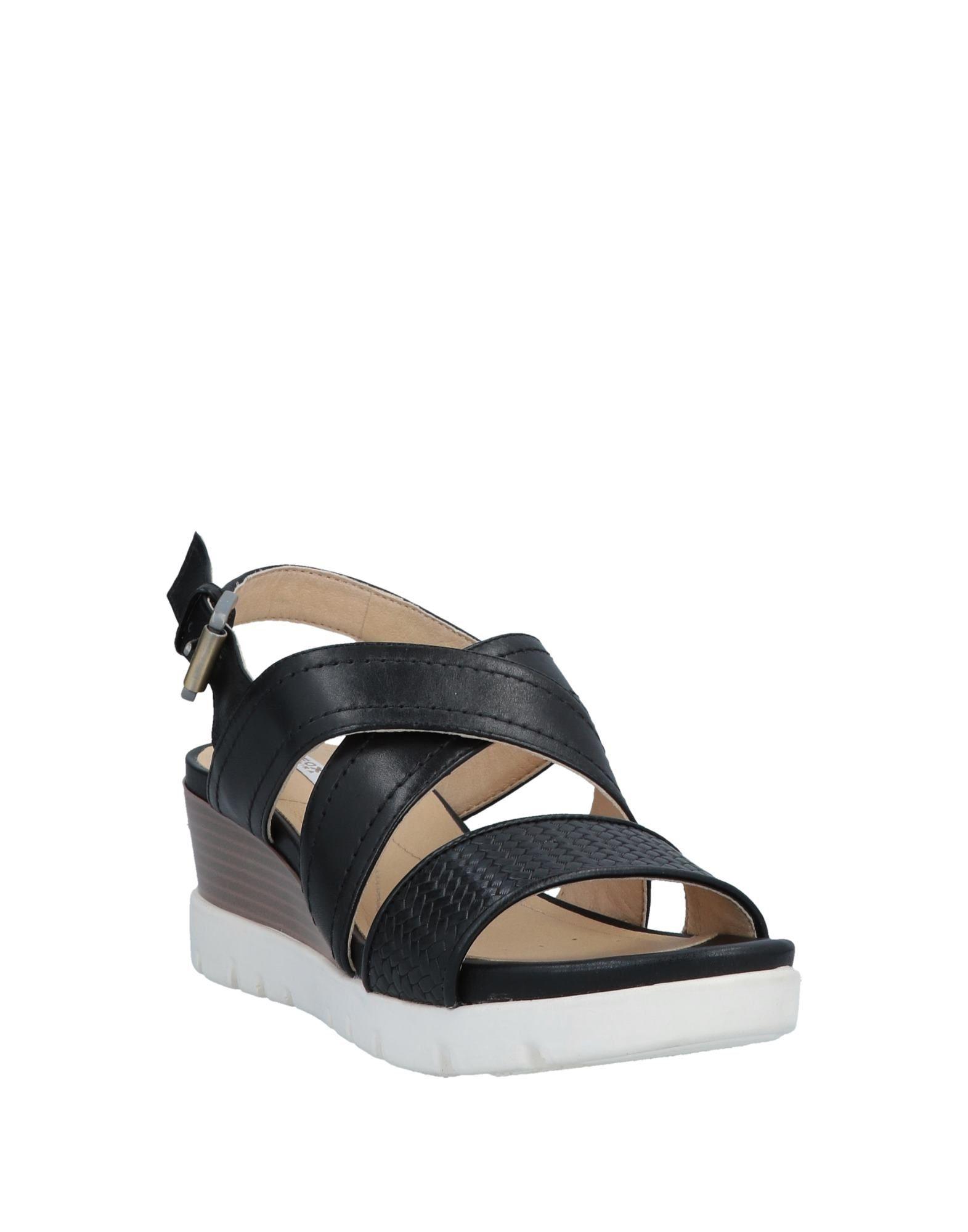 Geox Rubber Sandals in Black Lyst