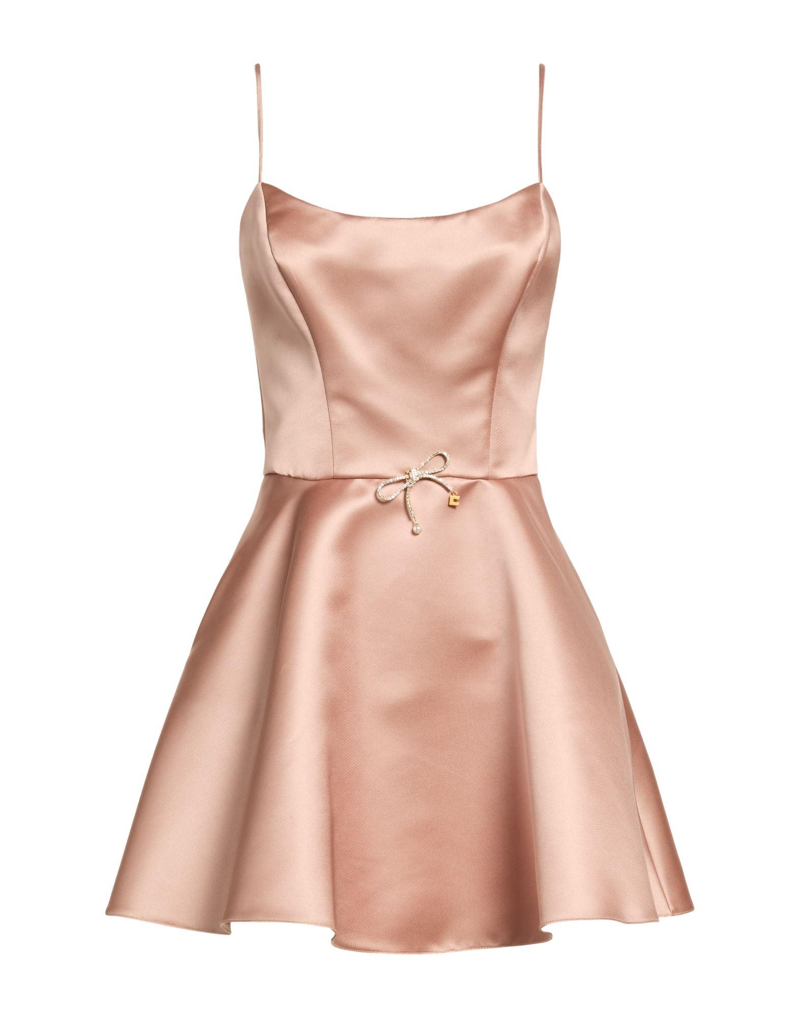 ELISABETTA FRANCHI イタリア　ミニ　ベア　ドレス　ピンク　40 Elisabetta Franchi Mini and short dresses for Women | Online Sale