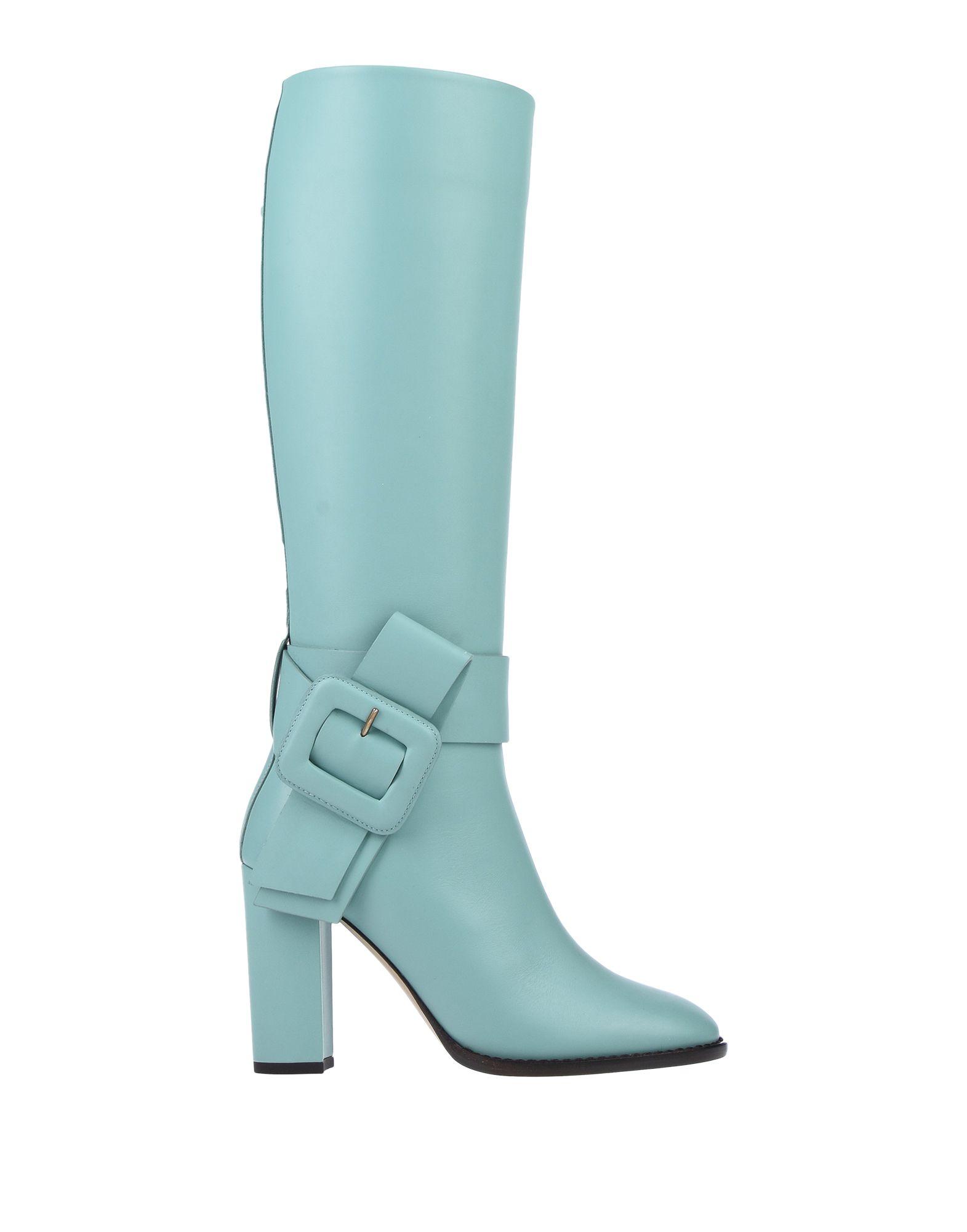 sky blue boots