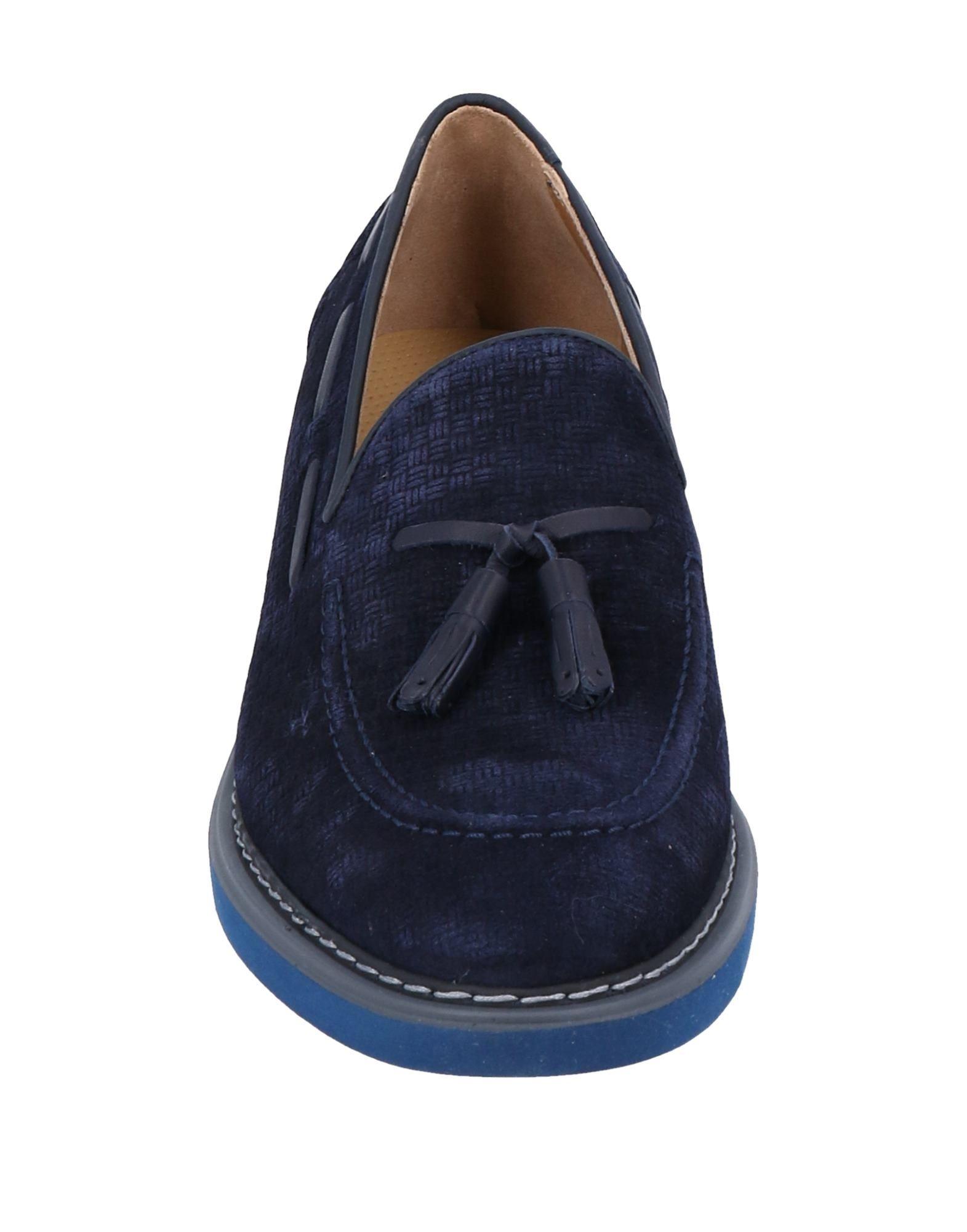 BRIMARTS Loafers-Shoes Mens Suede Blue 