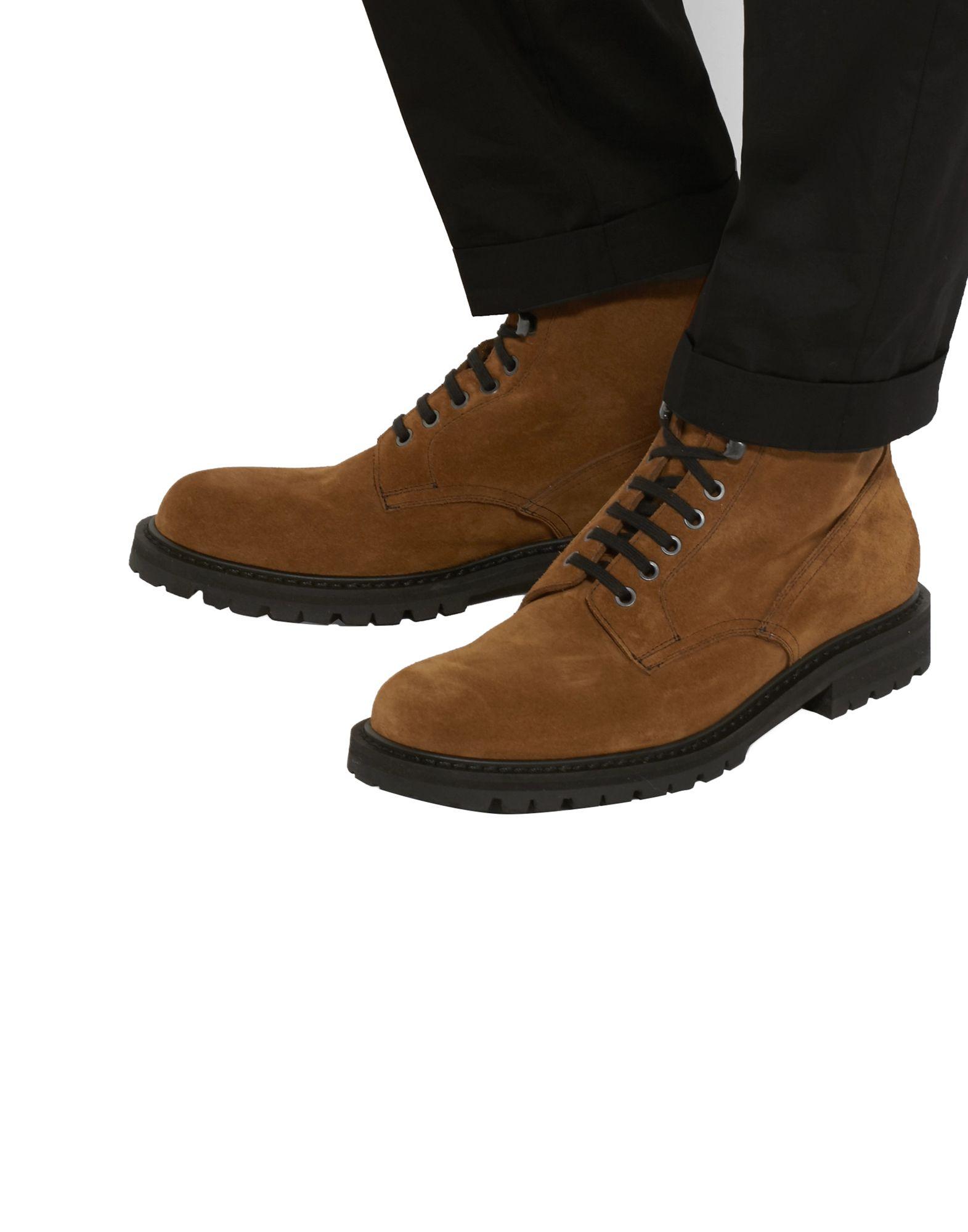 Dries Van Noten Suede Ankle Boots in Brown for Men Lyst