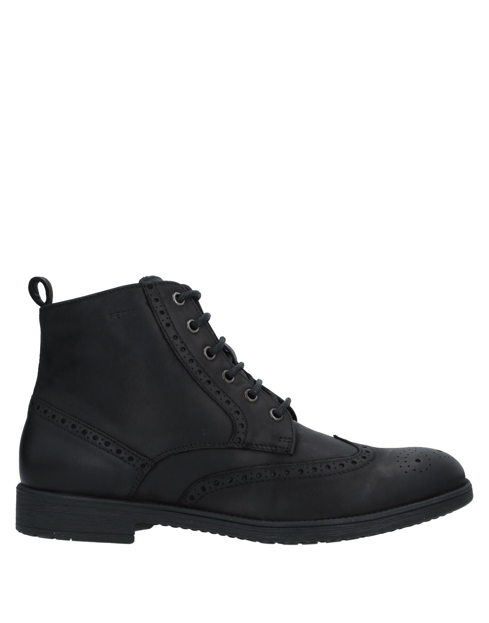Geox Ankle Boots in Black for Men - Lyst
