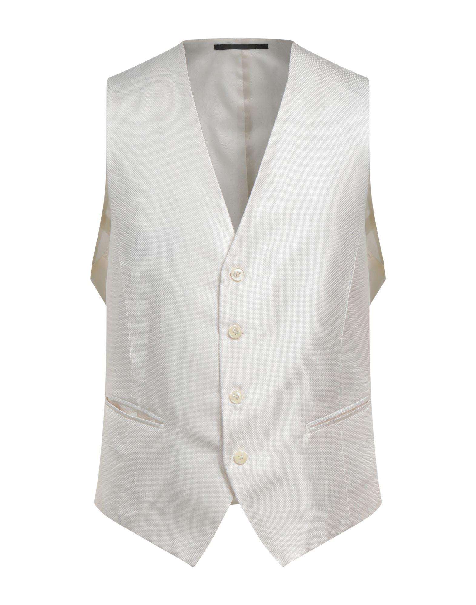 Pal Zileri Vest in White for Men | Lyst