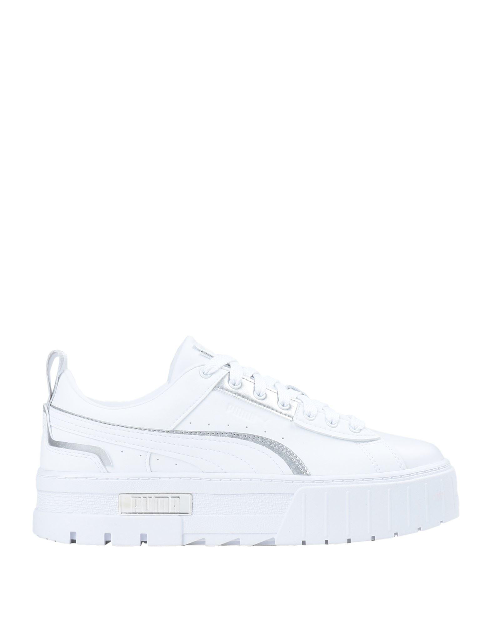 jd white puma trainers