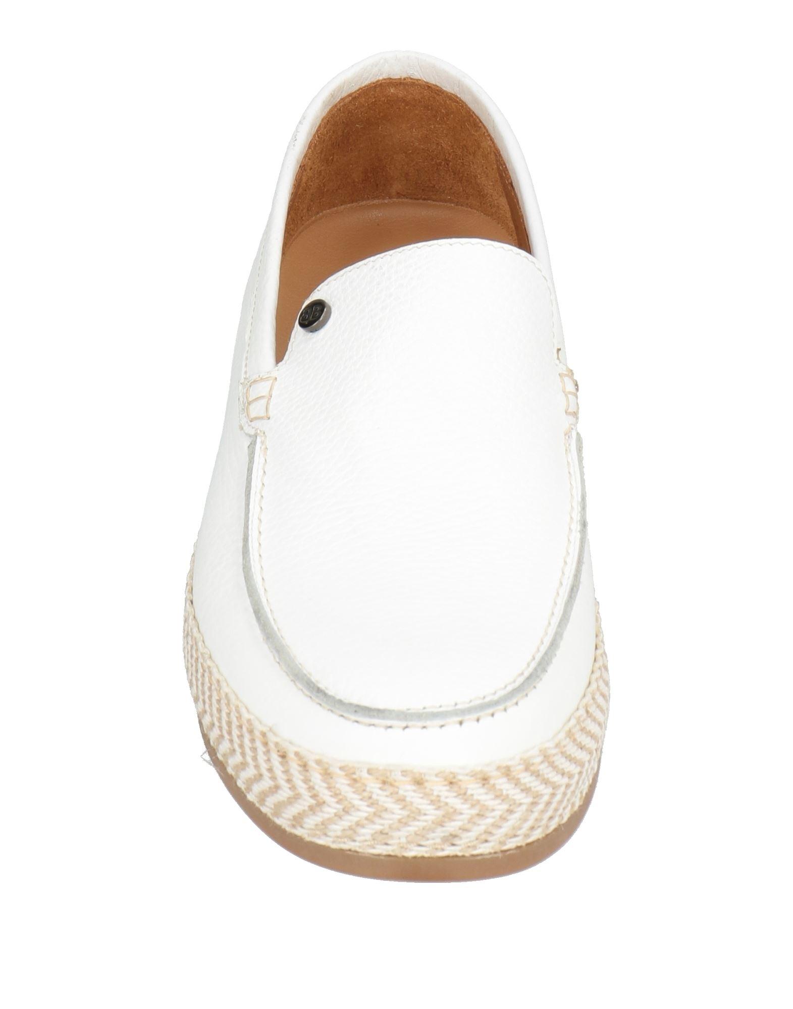 BALDININI ?? MEN\'S OFF-WHITE SOFT LEATHER COMFORT SUMMER LOAFERS BALDININI ?? MEN main image 2