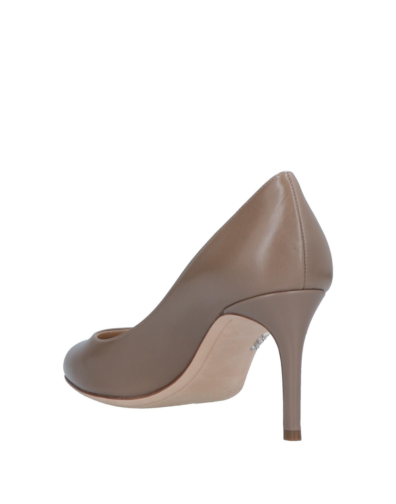 Rodo Leather Pump in Gray - Lyst