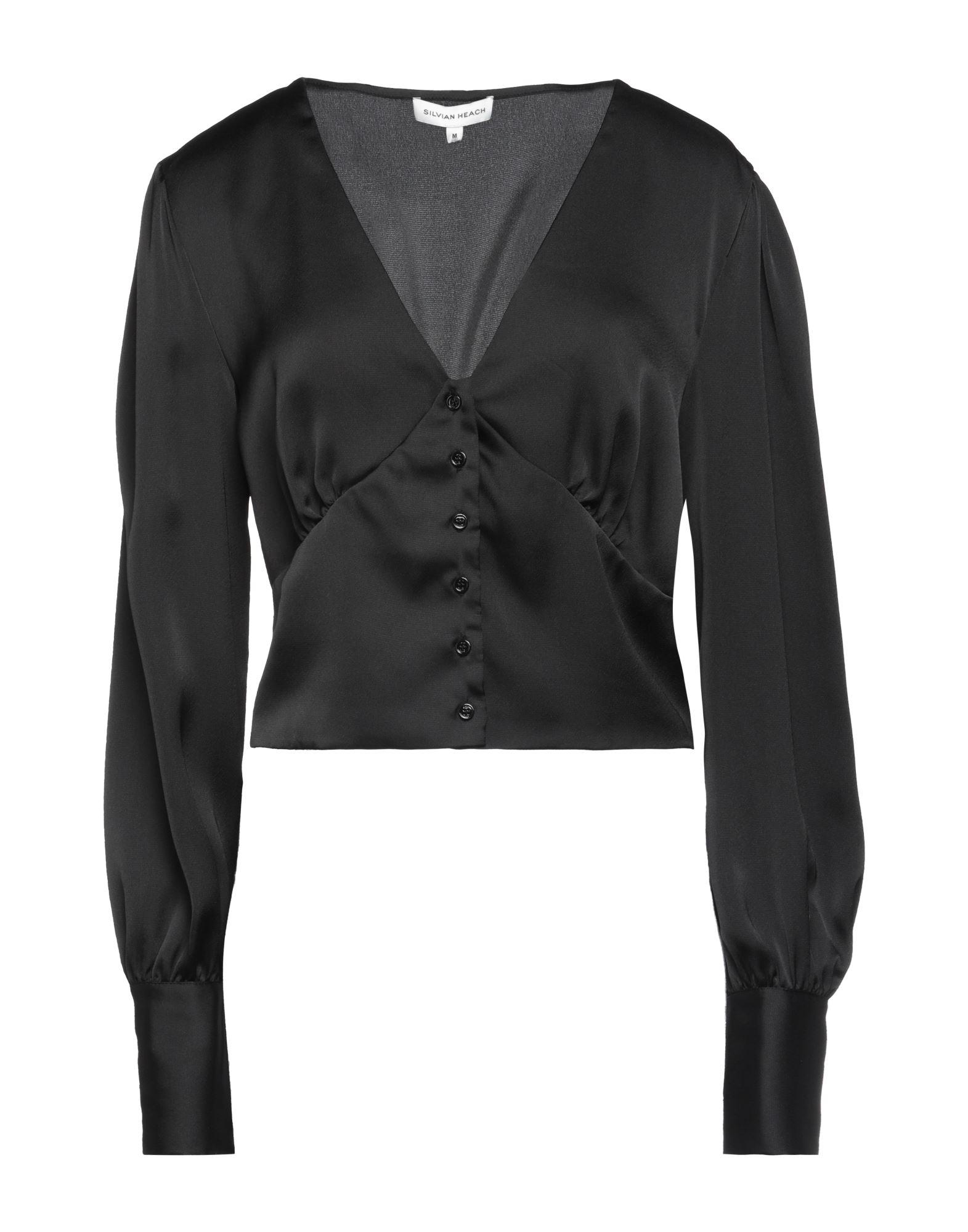 Silvian Heach Shirt in Black | Lyst