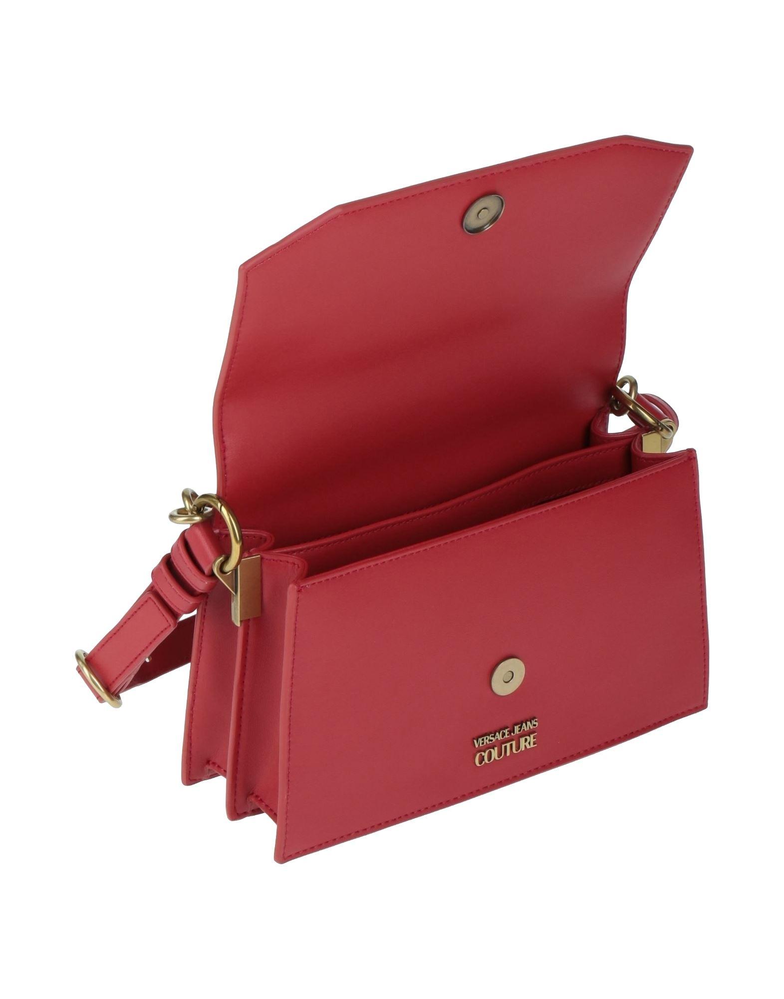 Versace Jeans Couture Handbag in Red | Lyst