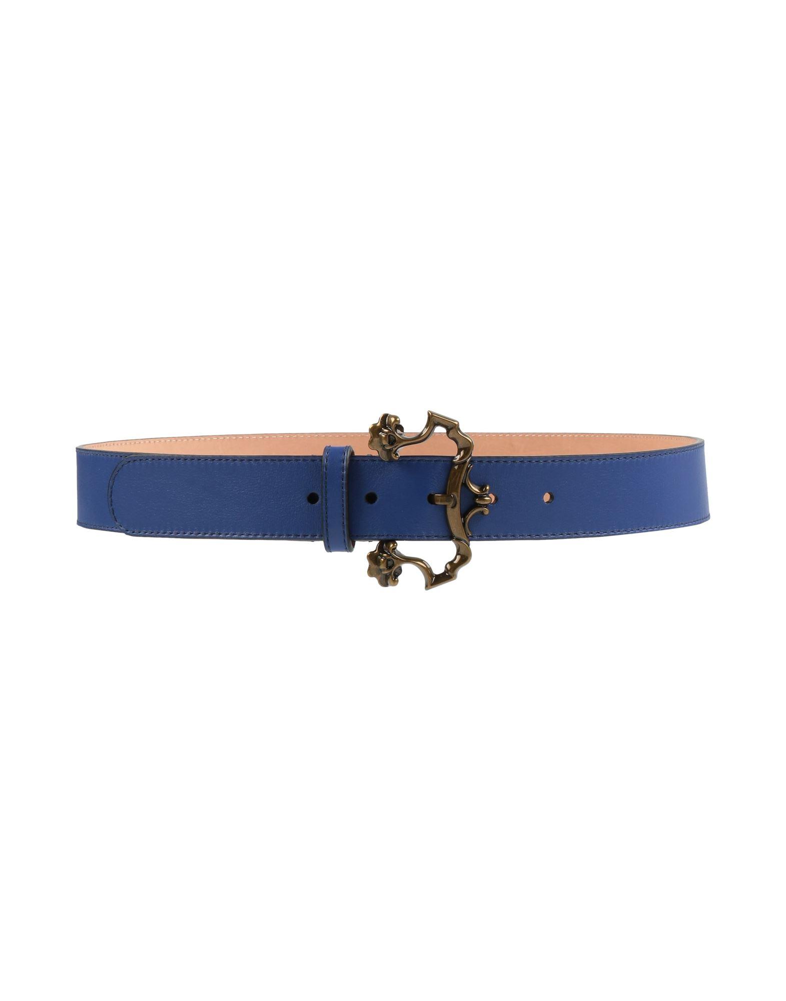 Ceinture Moschino Authentique - Taille 46 - Cuir Noir - Occasion De Luxe Femme