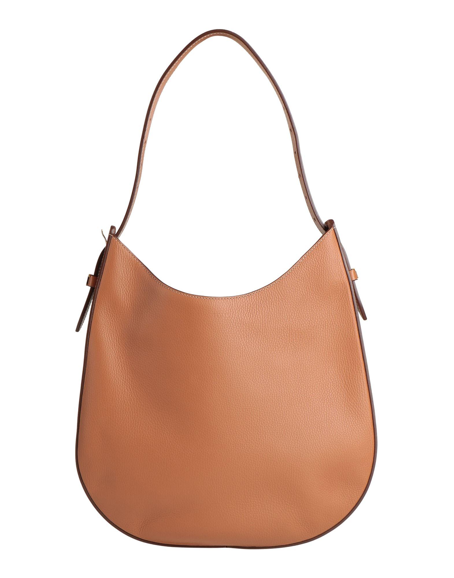 TOD’S Brown Leather Hobo Shoulder Bag TOD'S Di Bag leather-trimmed suede shoulder bag | NET-A-PORTER