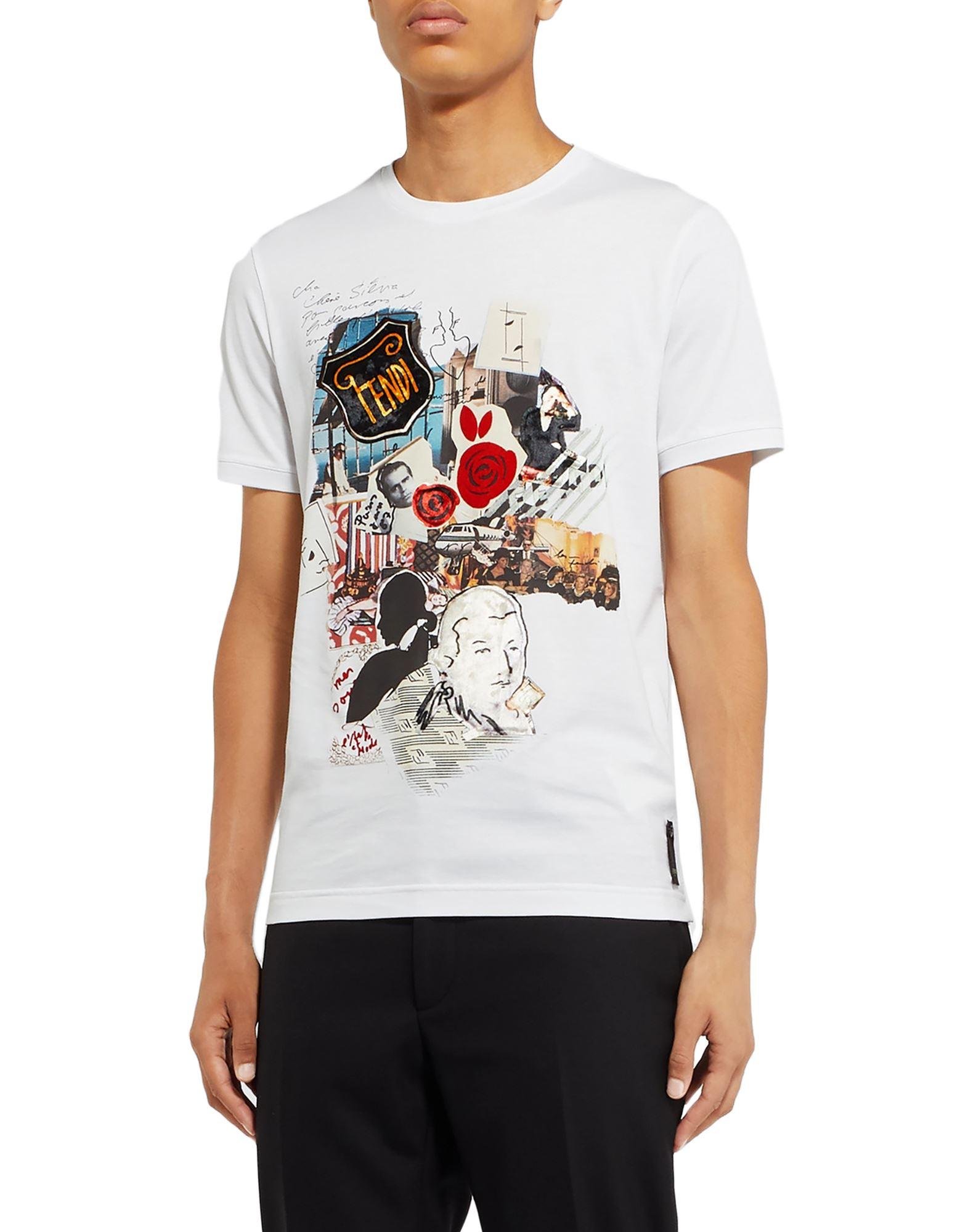 white fendi shirt