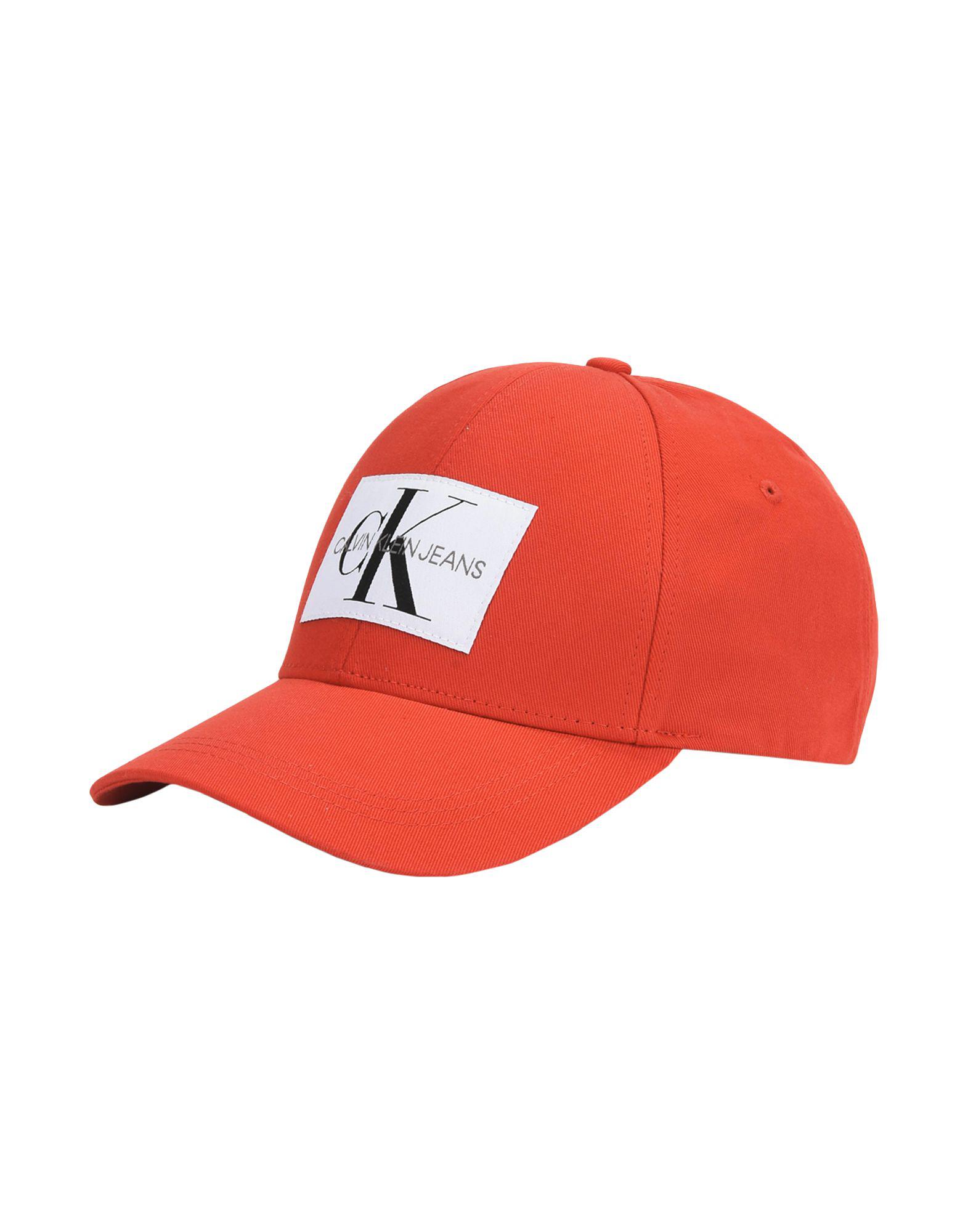 red calvin klein hat