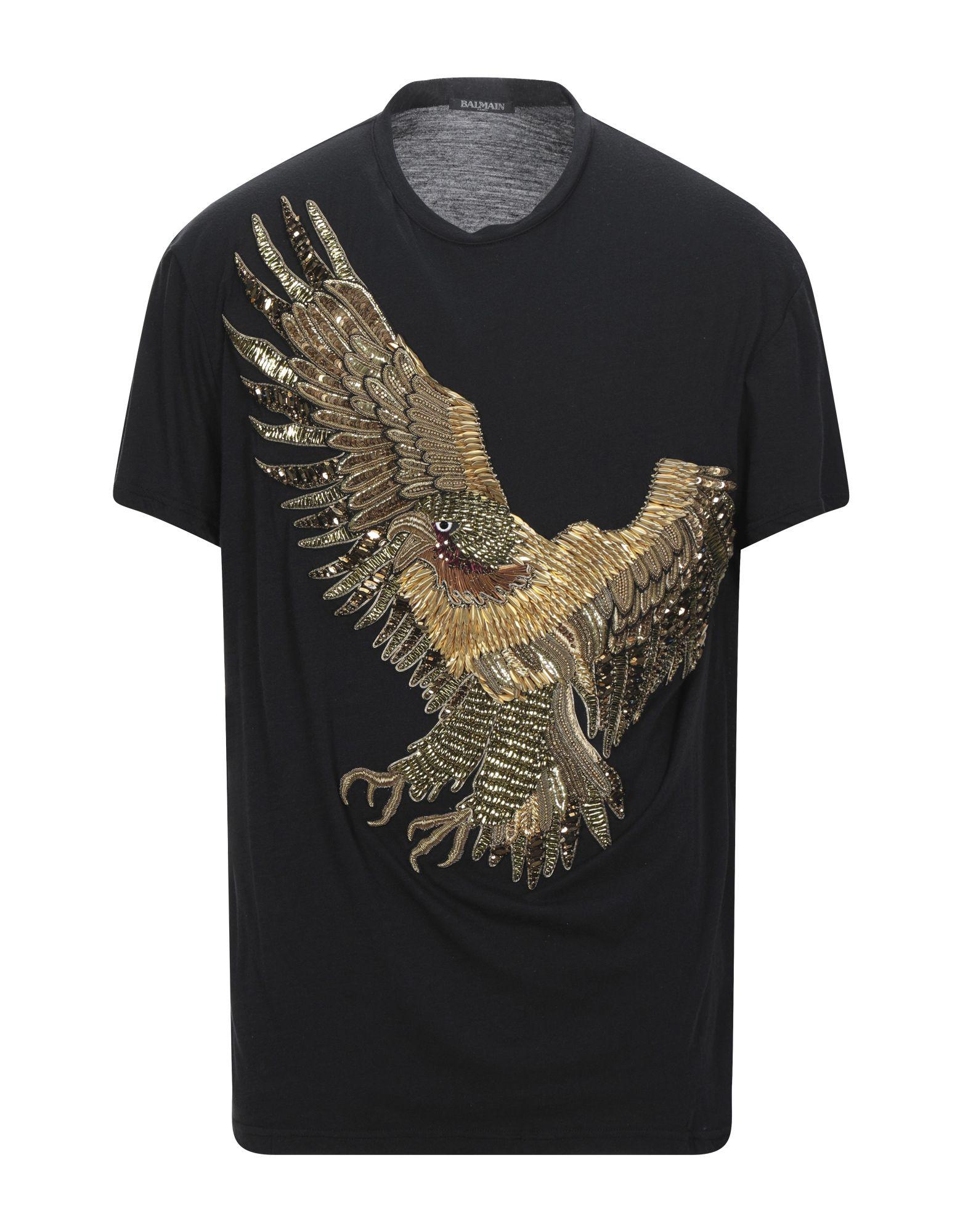 balmain tshirt black