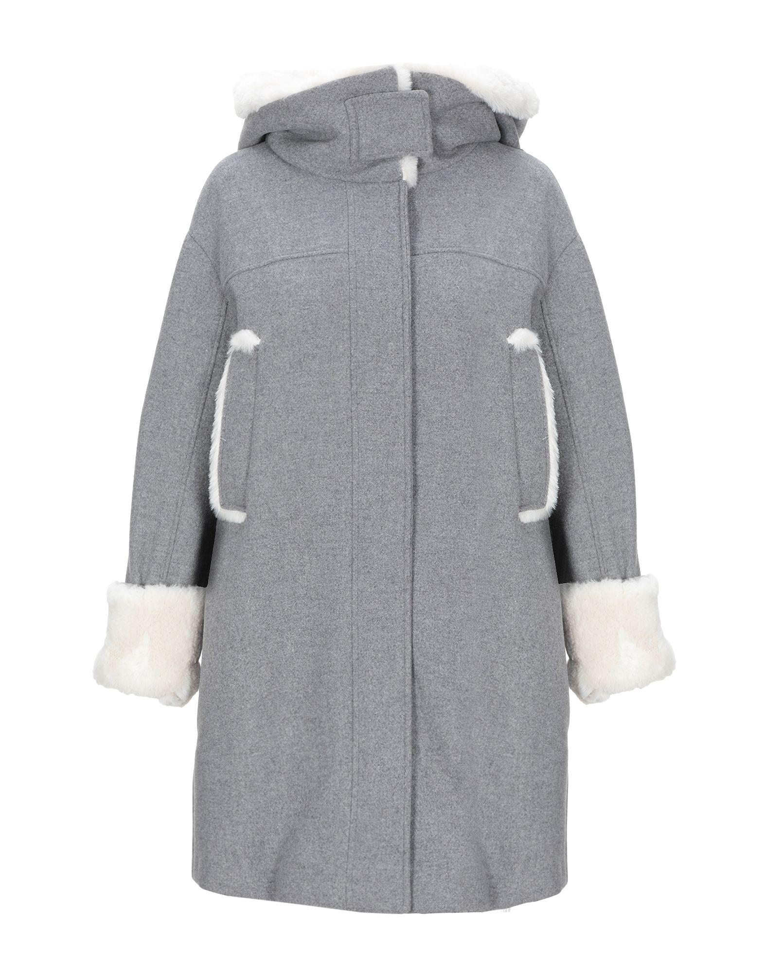 Marella Coat in Grey (Gray) - Lyst