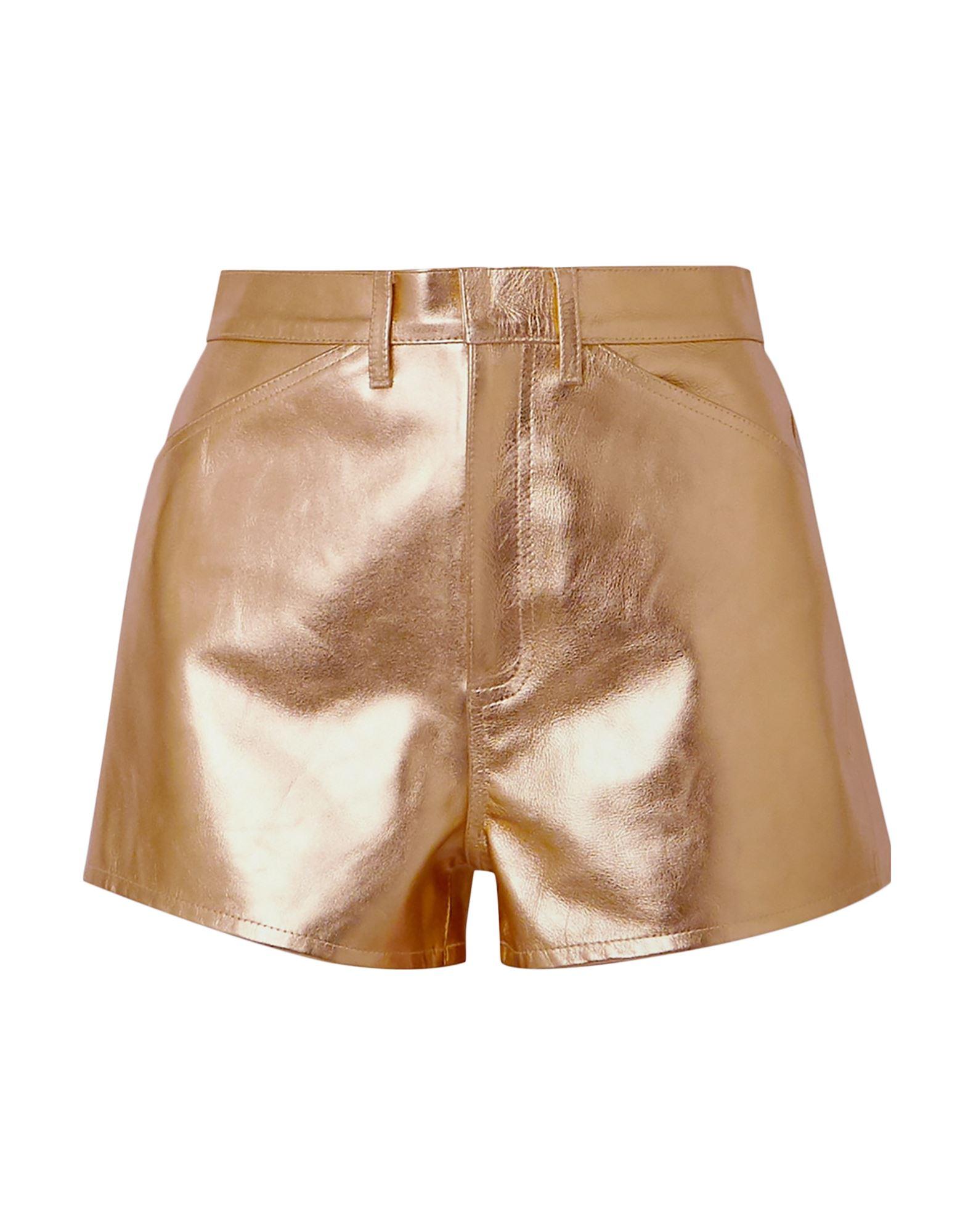 gold shorts womens