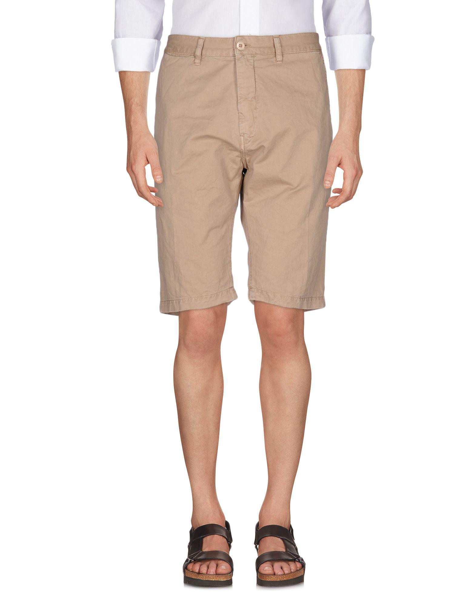 Lyst Uniform Bermuda Shorts in Natural for Men