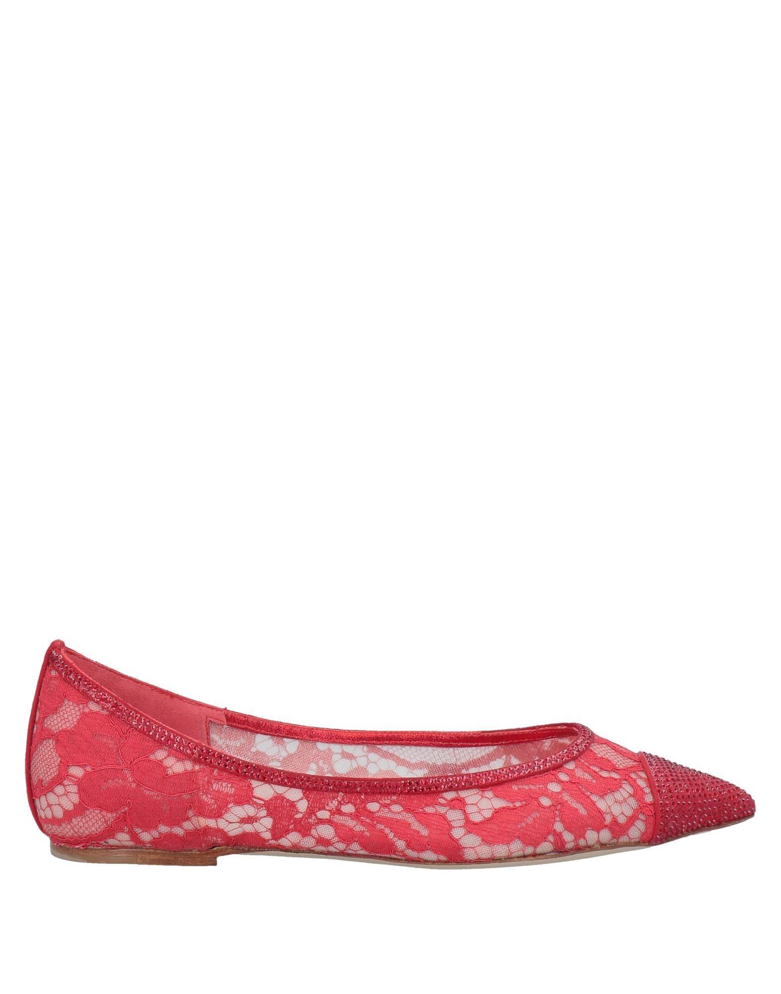 Le Silla Ballet Flats in Red | Lyst