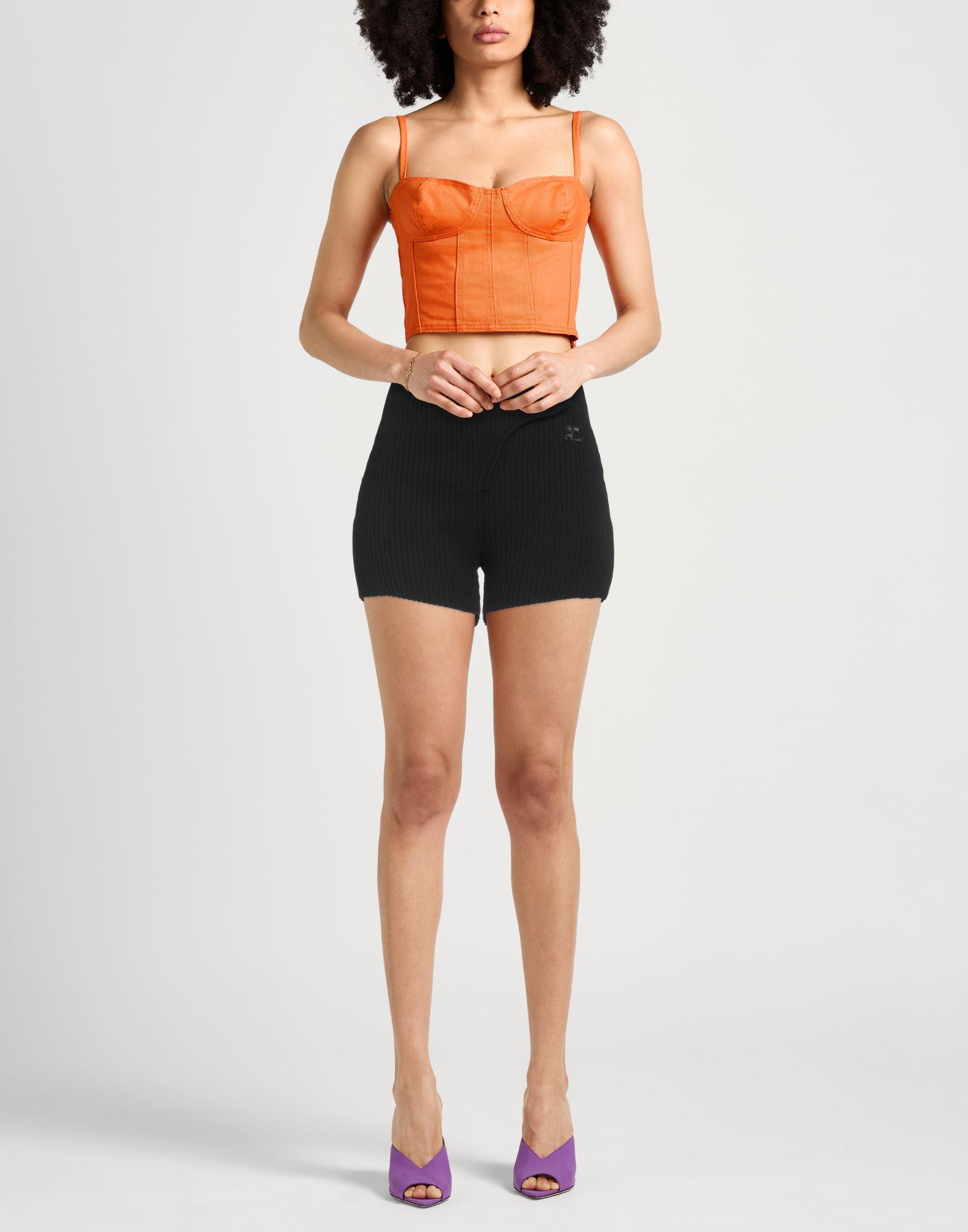 ショートパンツ COURREGES Women Shorts  Burmudas PERCPA013VY0003 Black Courreges Shorts for Women | Online Sale up to 80% off | Lyst