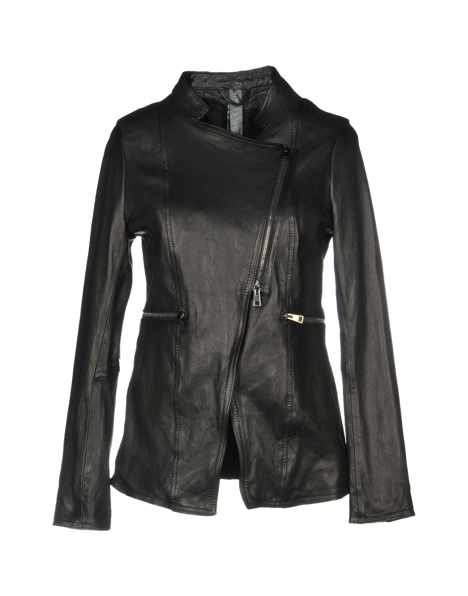 Giorgio Brato Leather Jacket in Black - Lyst