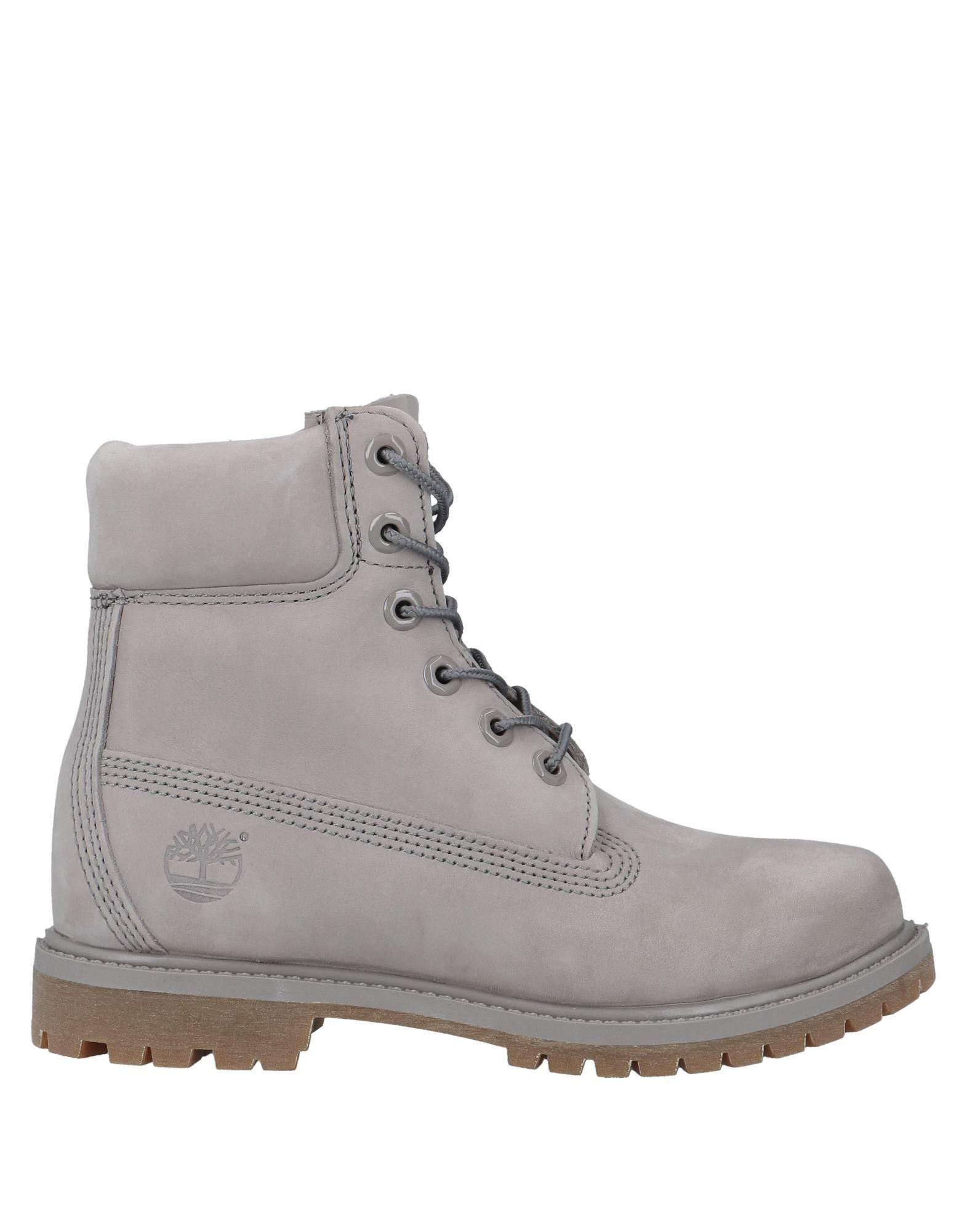 Timberland Ankle Boots in Grey (Gray) - Lyst