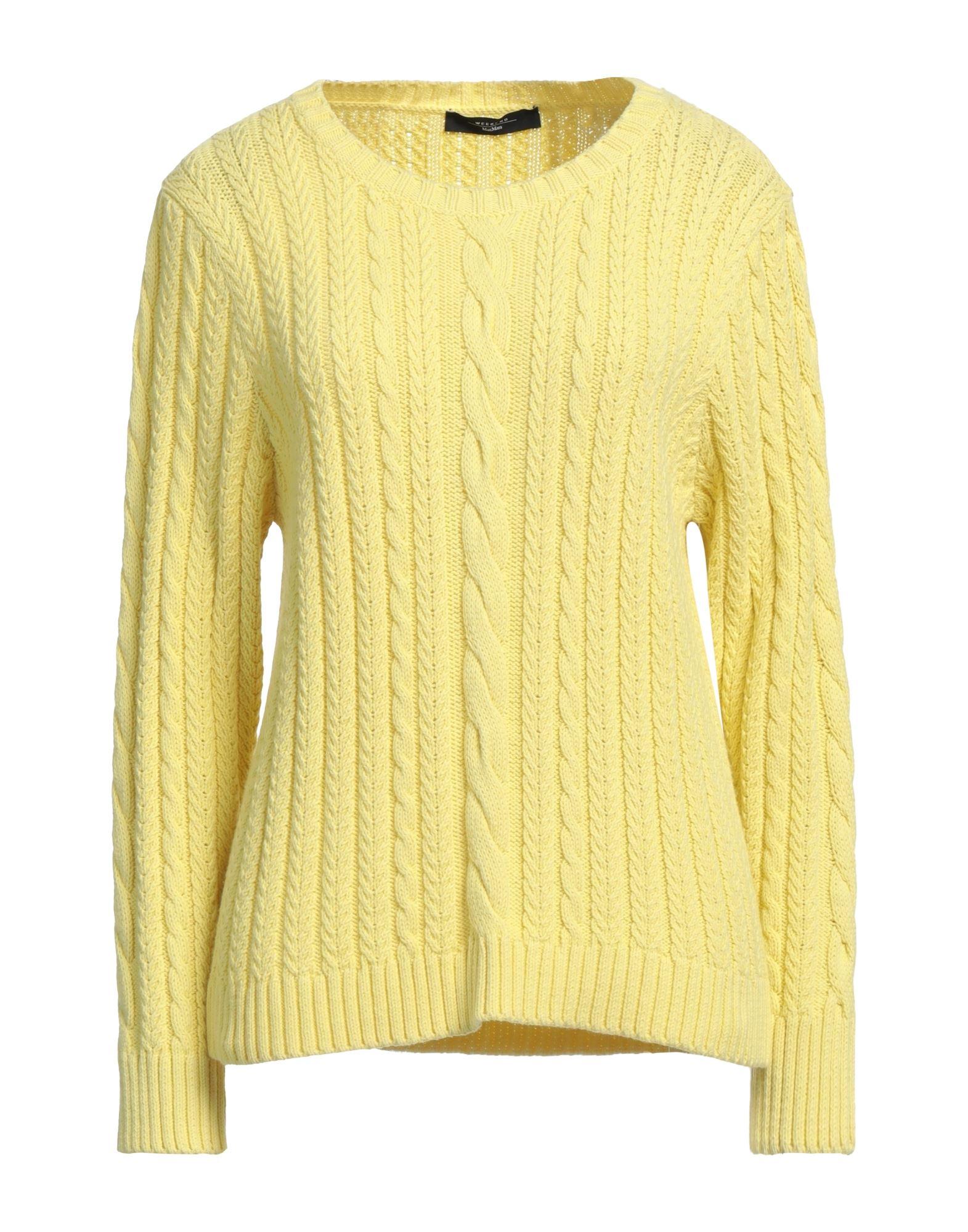 Weekend by Maxmara Sweater in Yellow | Lyst