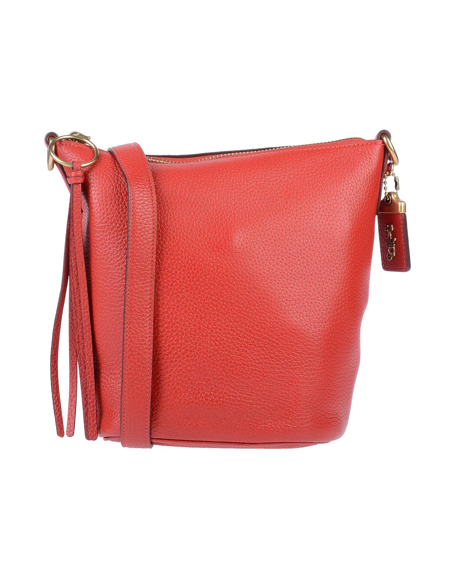 COACH Cross-body Bag in Red - Lyst