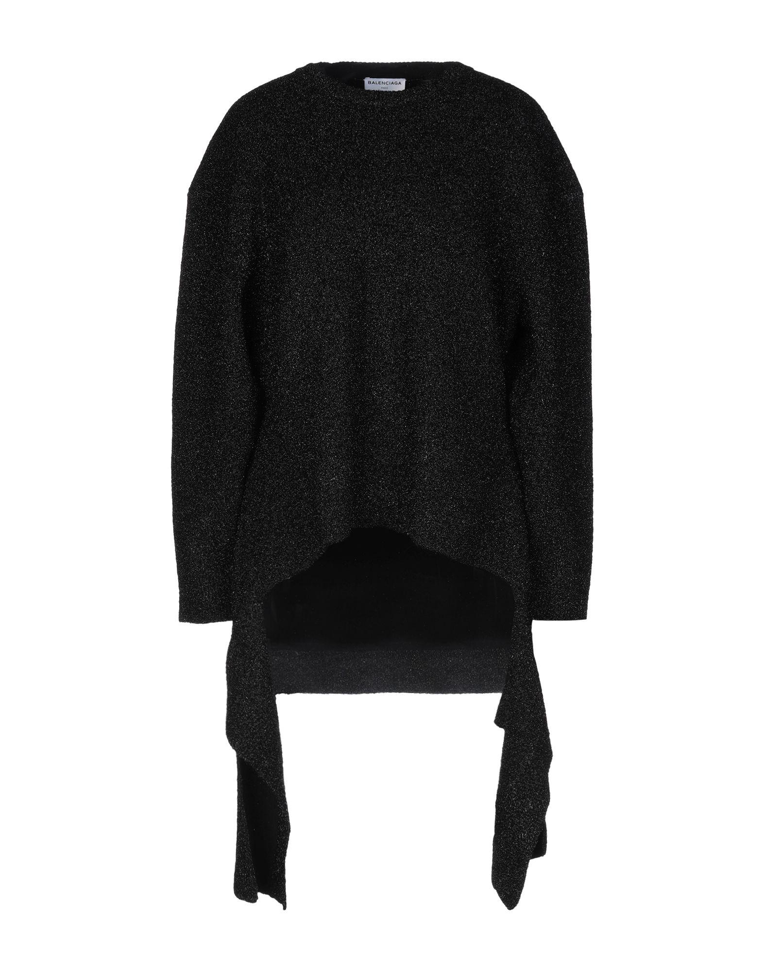 black balenciaga jumper