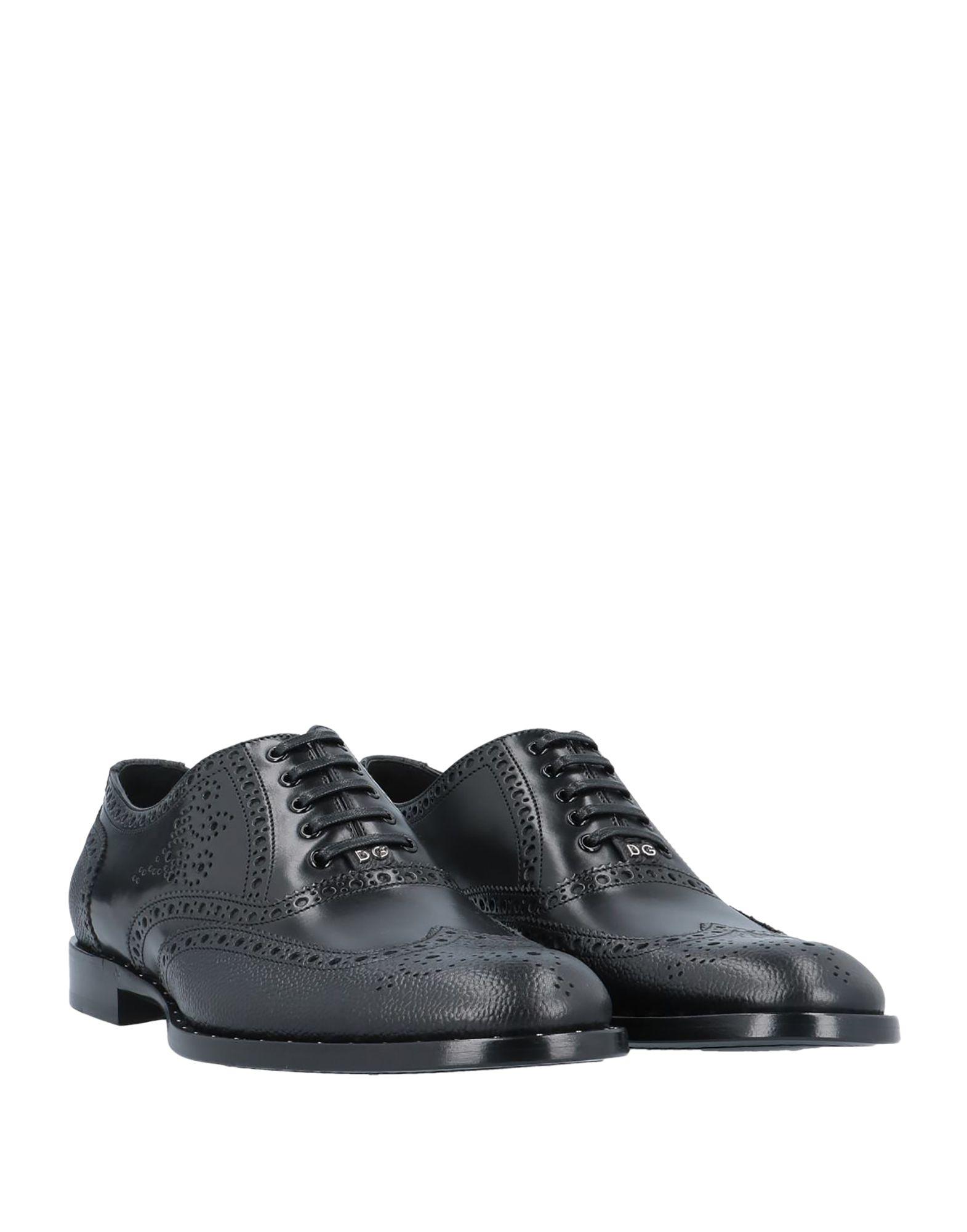Dolce &amp; Gabbana Laceup Shoe in Black for Men Lyst