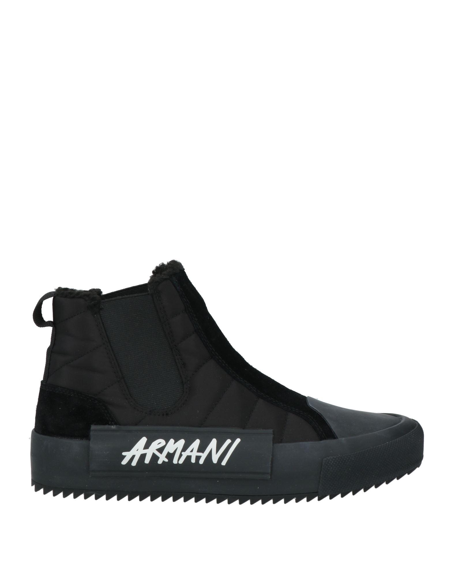 Black High-Top ARMANI EXCHANGE Men\'s BOOTS Armani Exchange VENICE - Lace-up ankle boots - black - Zalando main image 4