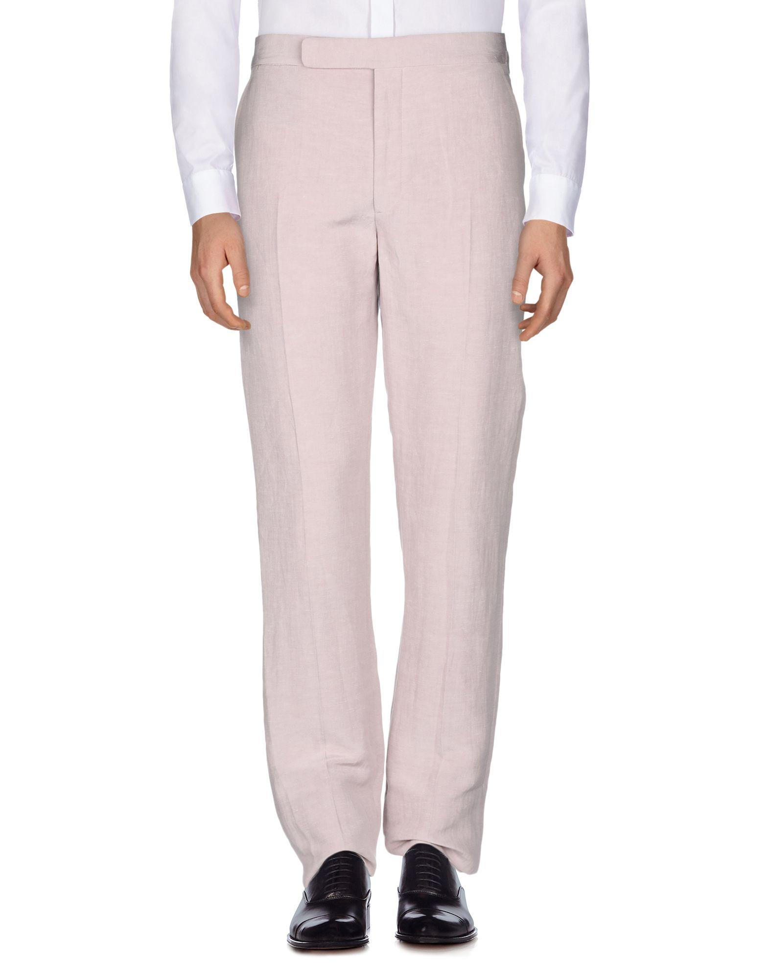 Ralph Lauren Purple Label Silk Casual Pants in Light Pink (Pink) for Men - Lyst
