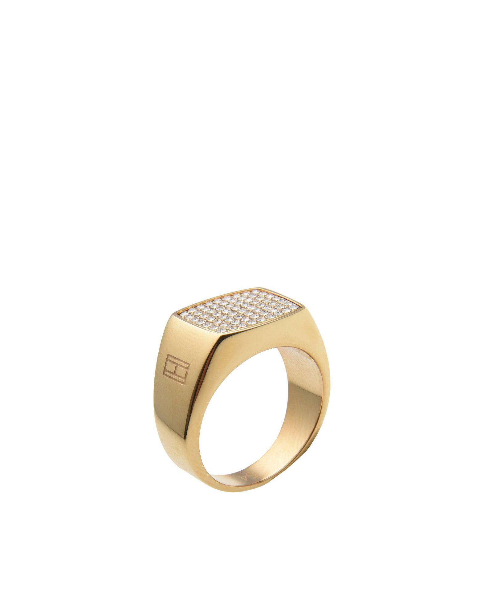 Tommy Hilfiger Ring in Gold (Metallic) - Lyst