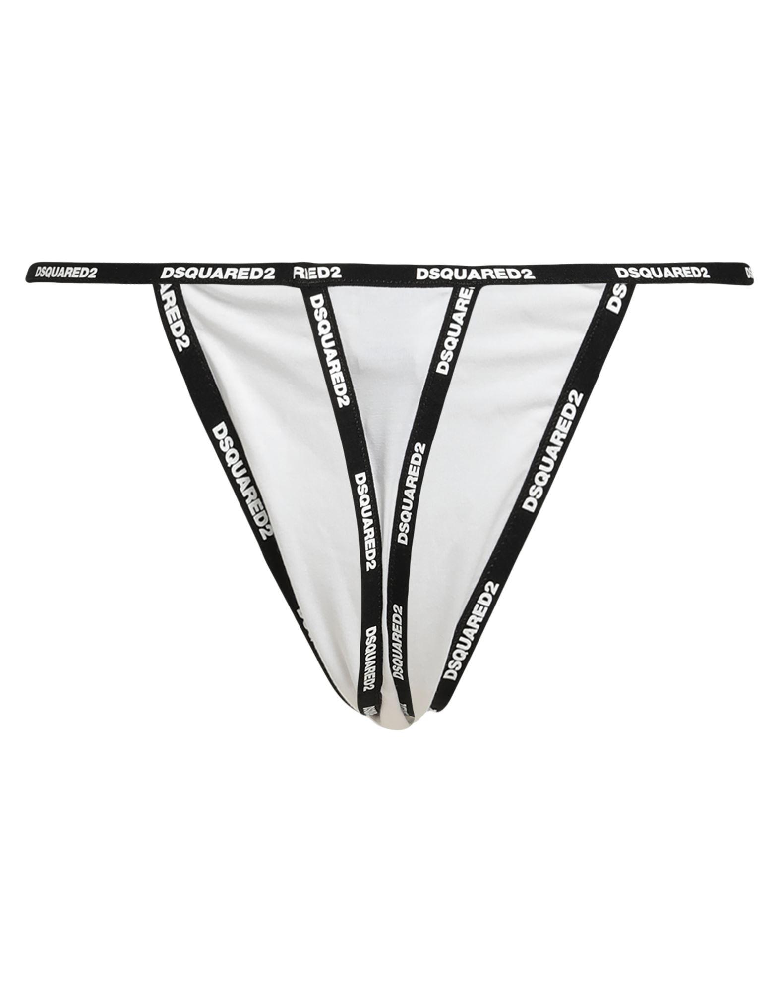 DSquared² Thong in White | Lyst