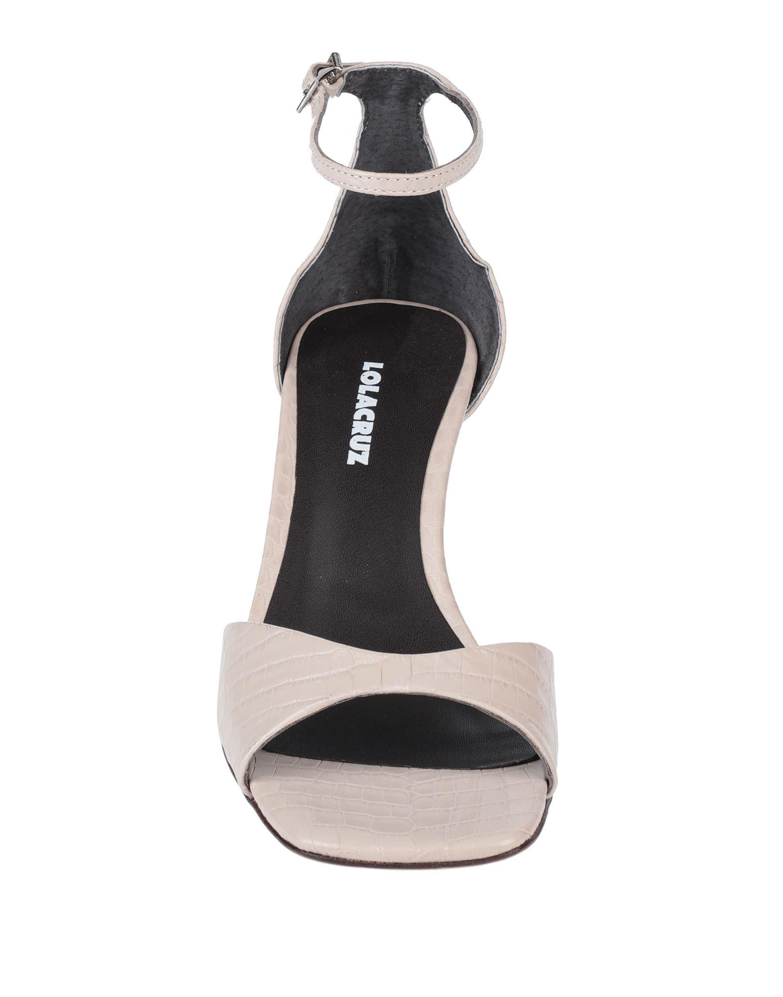 Sandalias Lola Cruz de color Blanco - Lyst