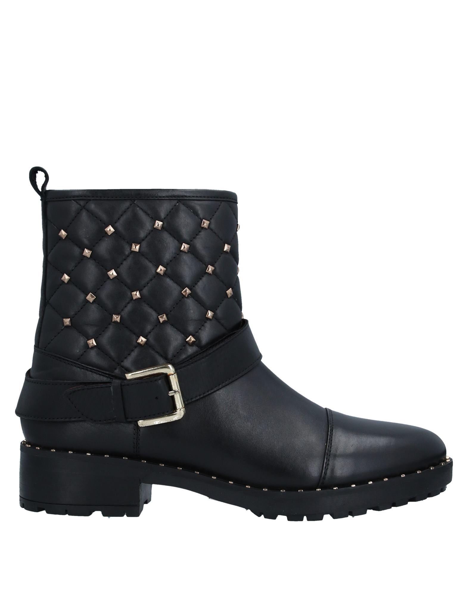 Apepazza Leather Ankle Boots in Black - Lyst