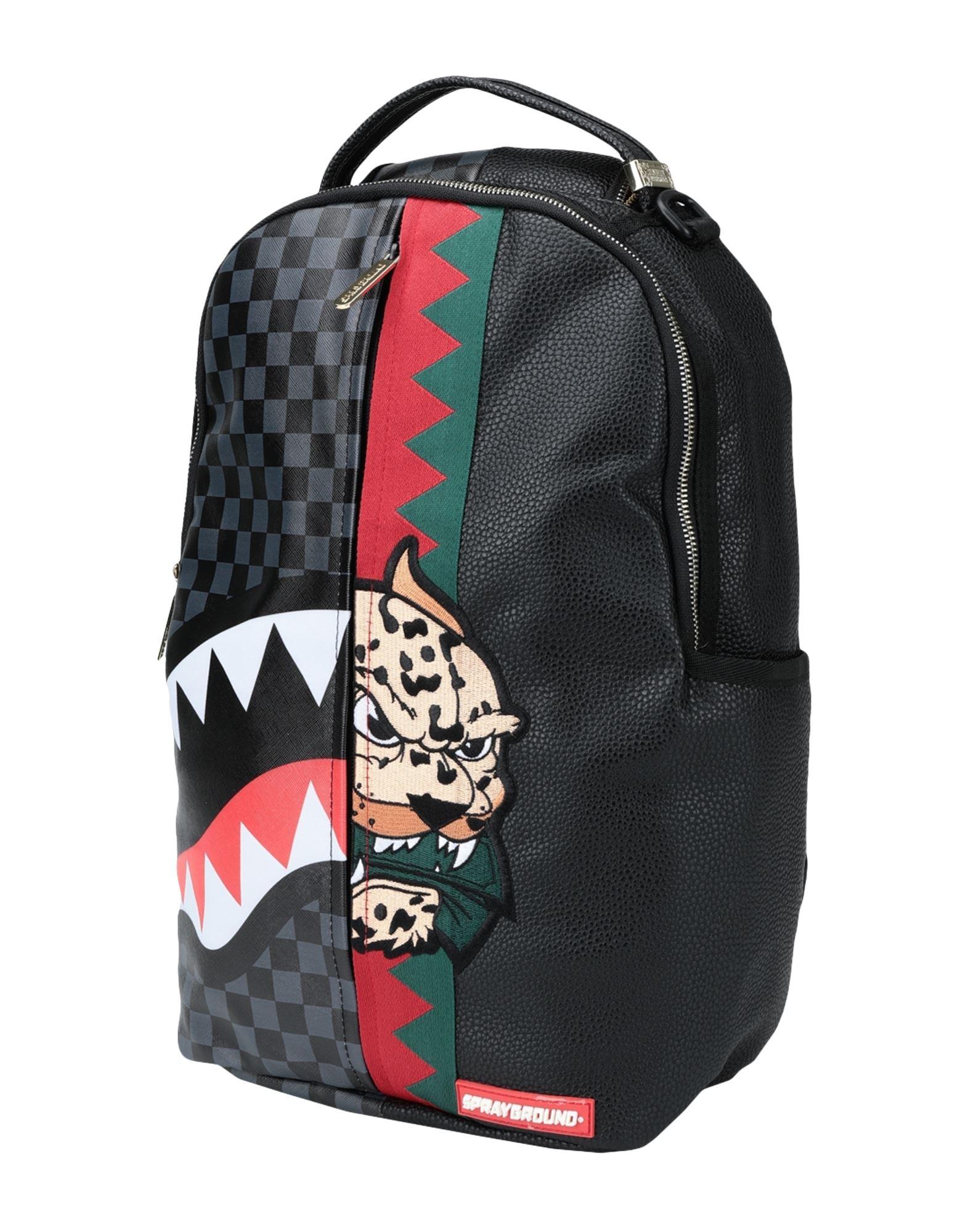 all black sprayground