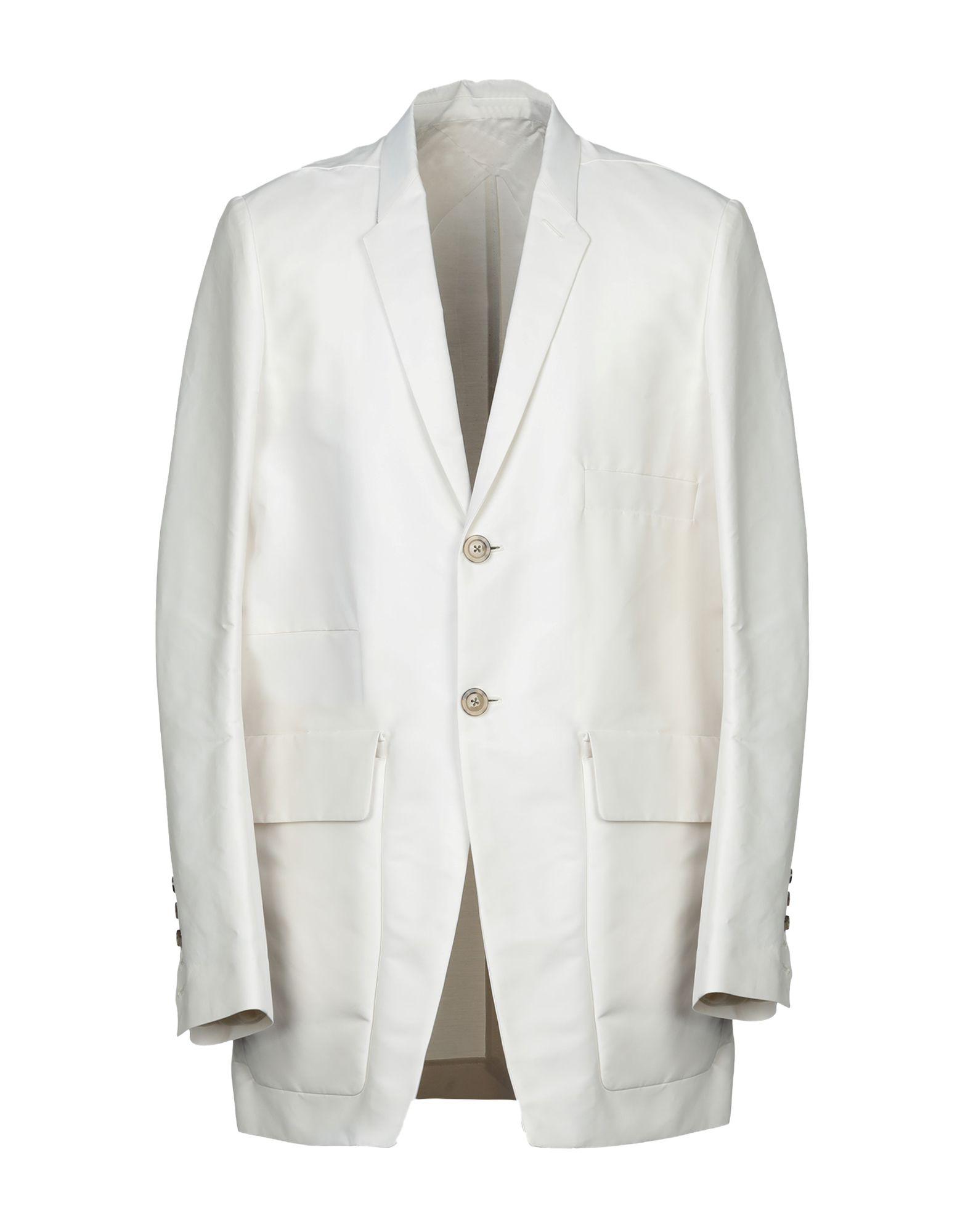 Rick Owens Synthetic Suit Jacket in White for Men - Lyst