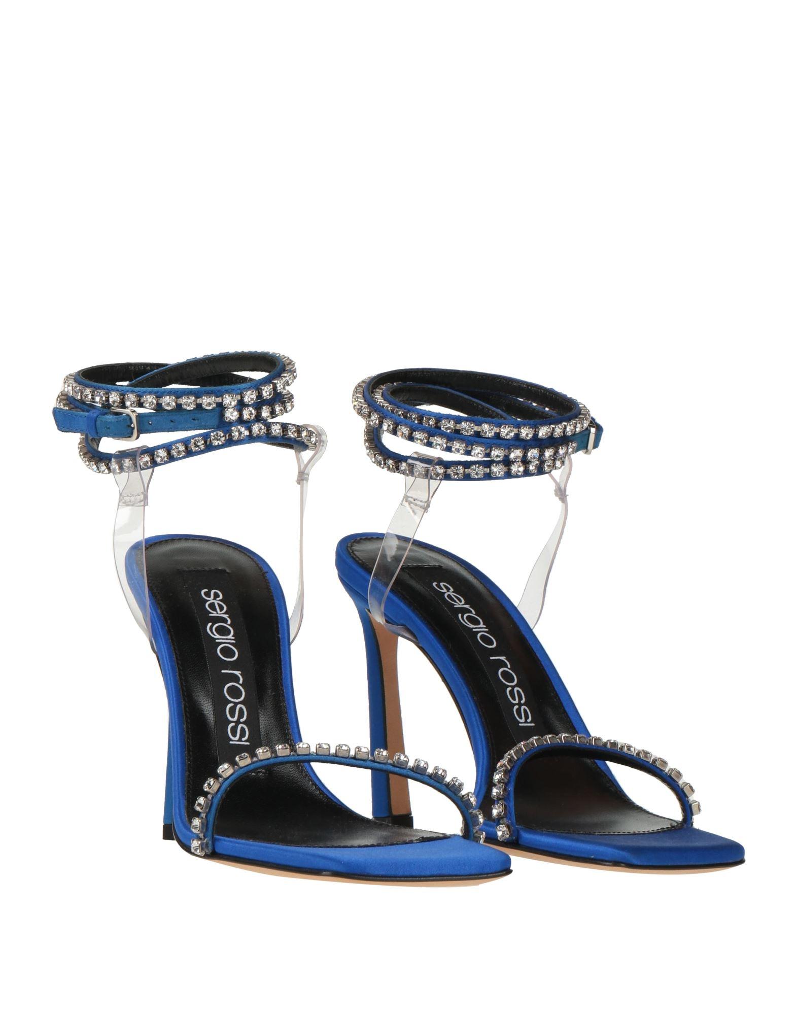 Sergio Rossi Denim Heels for Women | Lyst