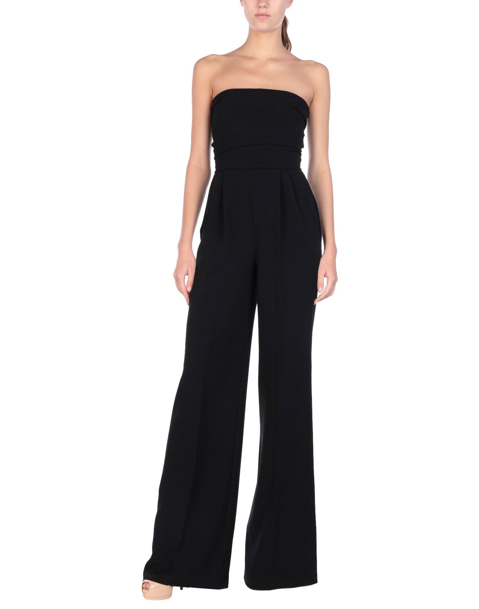 Max Mara Synthetic Jumpsuit in Black - Lyst