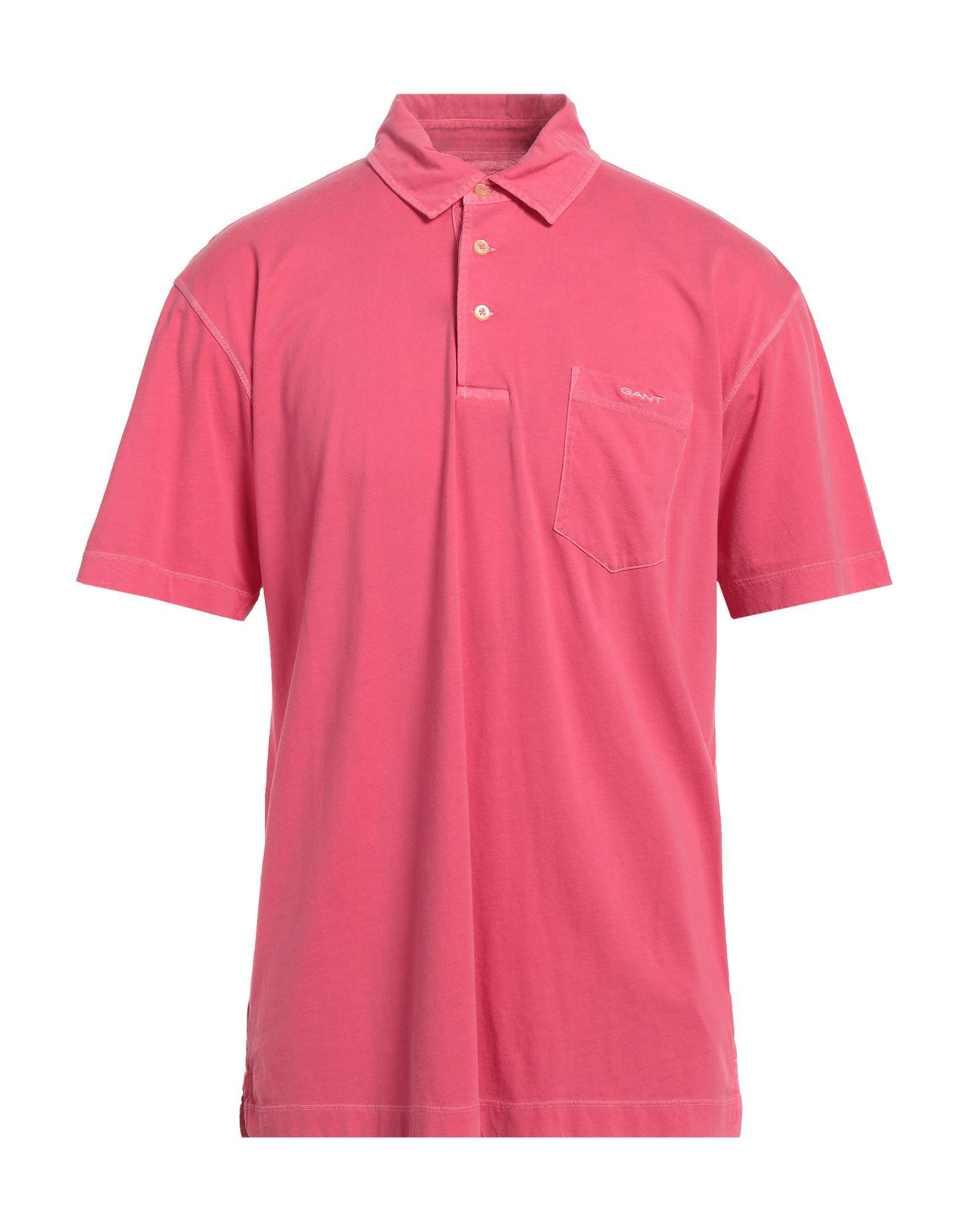 in Lyst for Pink GANT Polo Shirt Men |