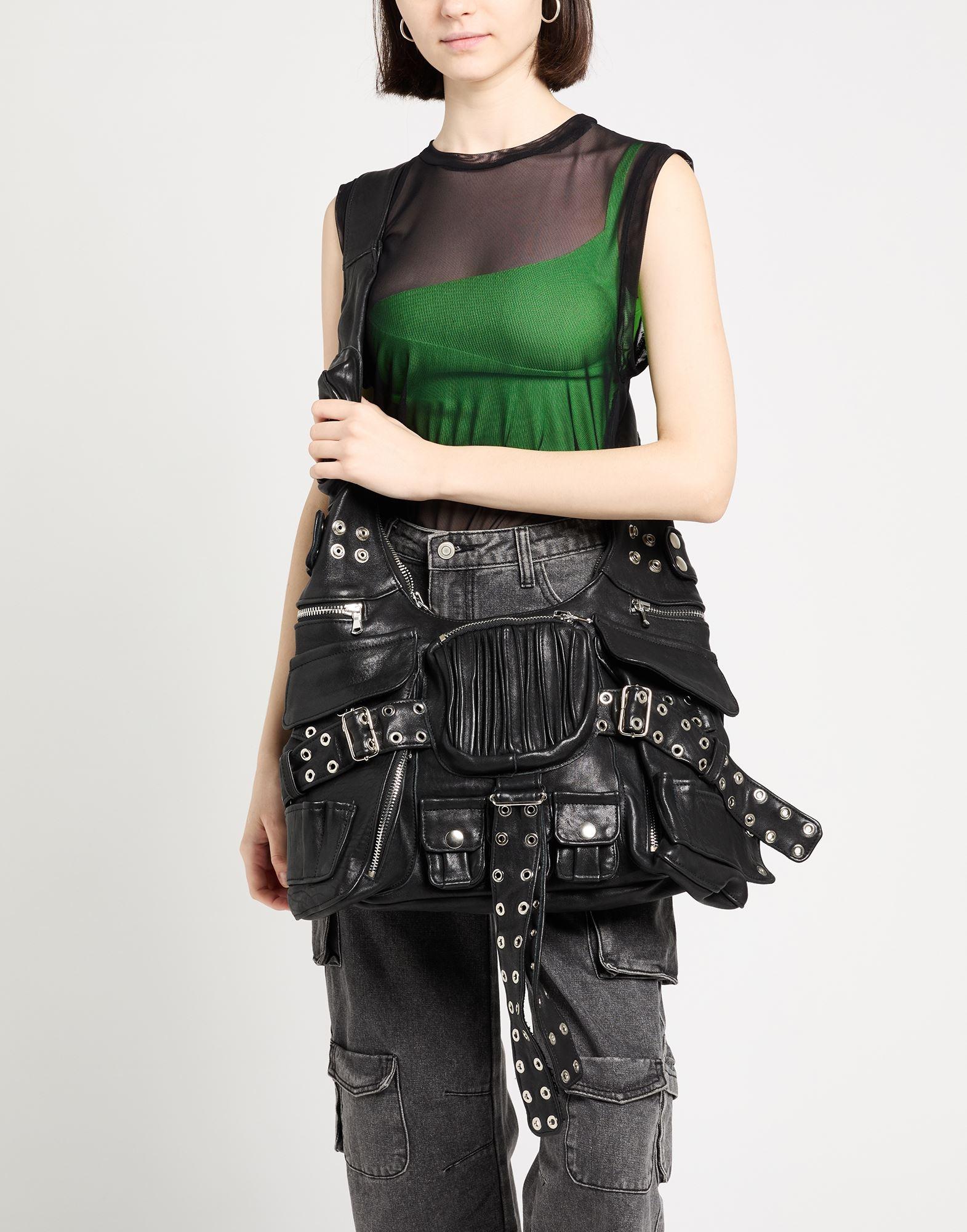 NO/FAITH STUDIOS Cross-Body Bag Leather in Black | Lyst UK