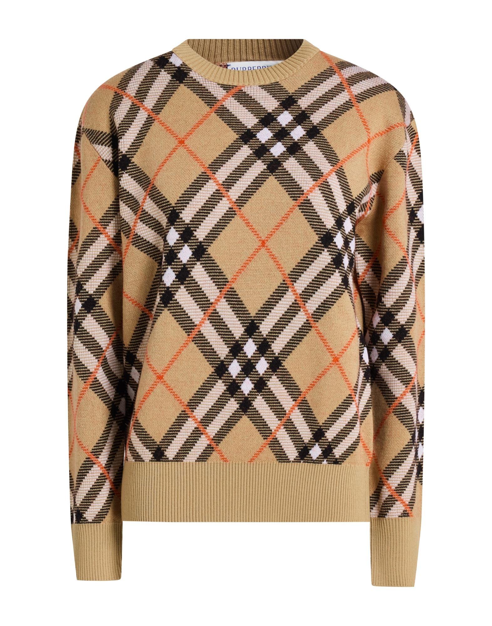 Oversized Sweater Burberry Argyle Sweater Burberry Sweaters And