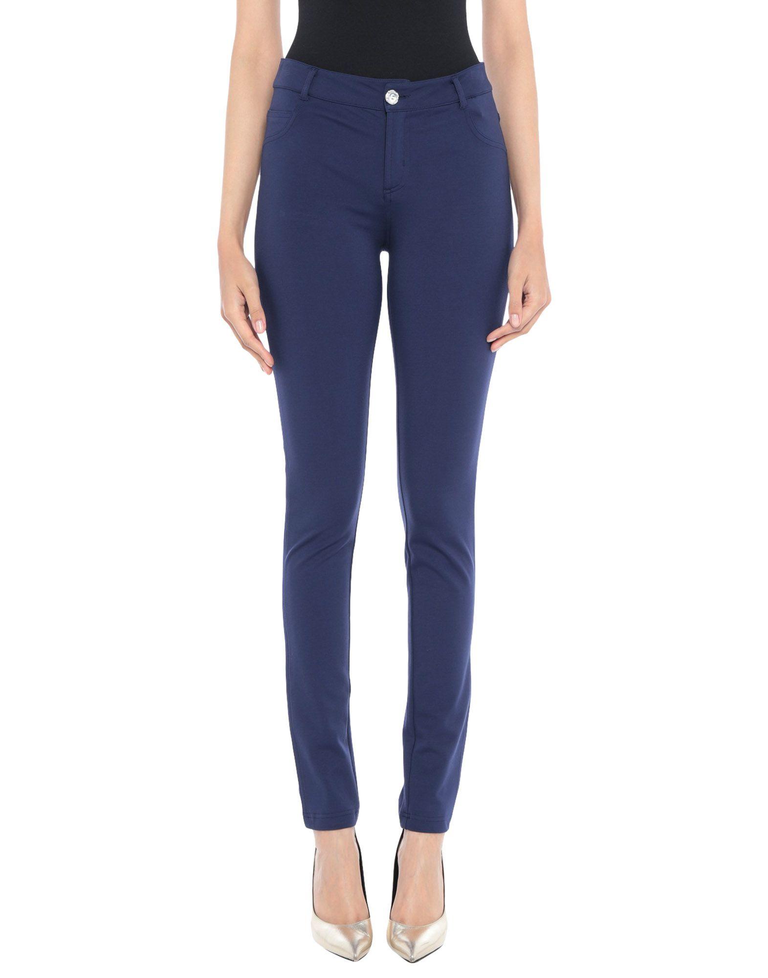 Guess Synthetic Casual Pants in Dark Blue (Blue) - Lyst