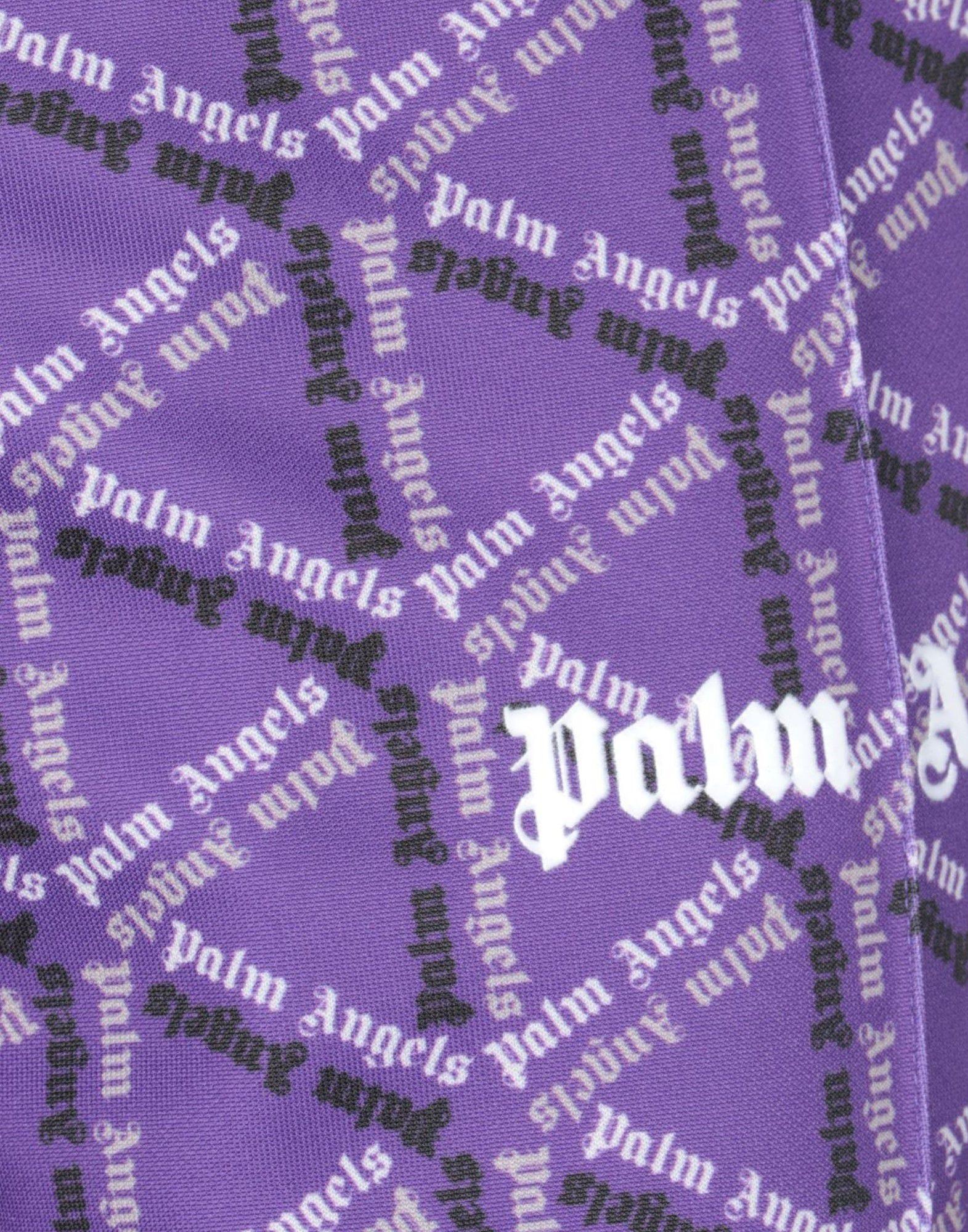 Pantaloni della tuta monogram 'Storm' da Uomo di Palm Angels in Viola | Lyst