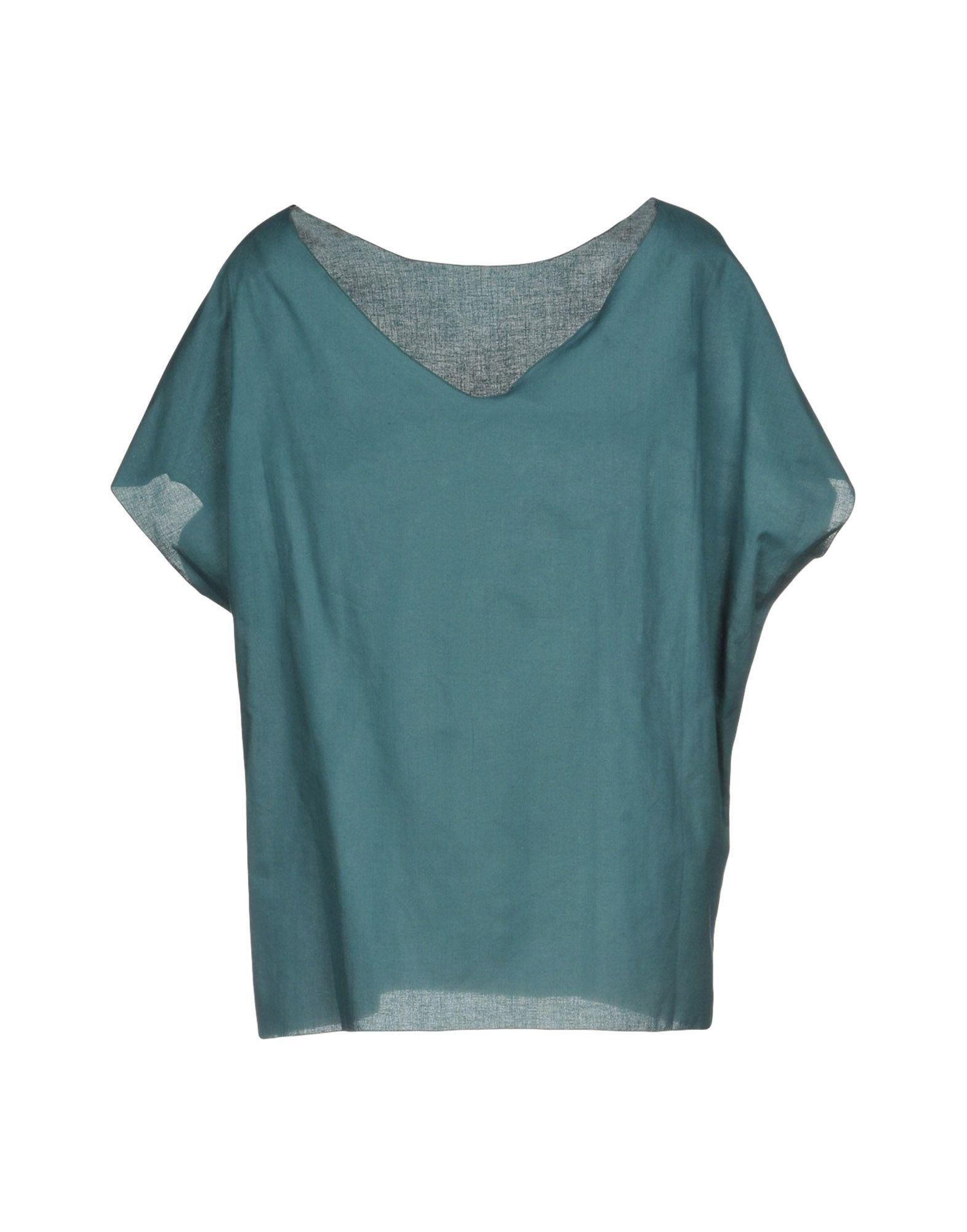 Marni Cotton Blouse in Dark Green (Green) - Lyst