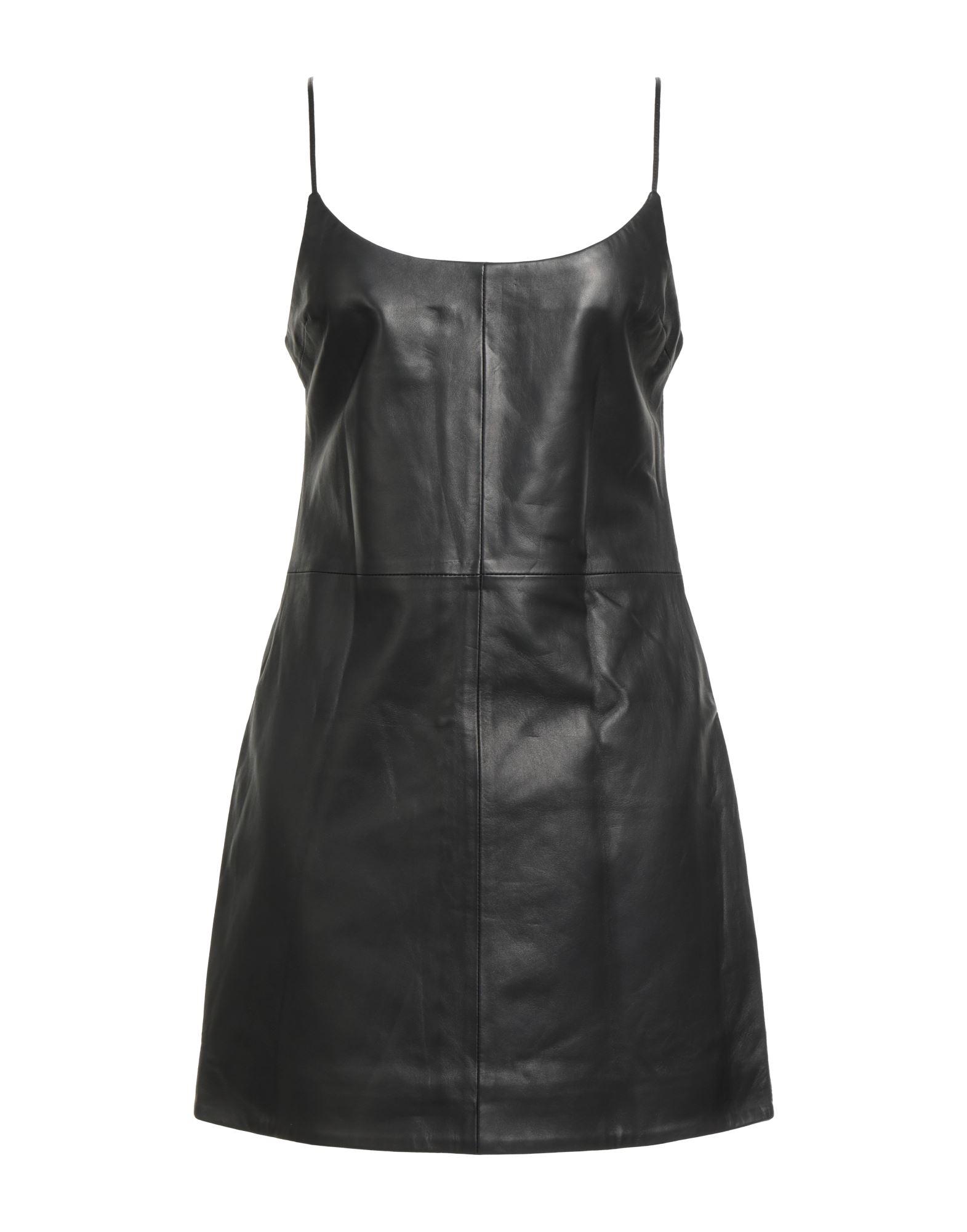 Leather Mini and short dresses for Women Lyst