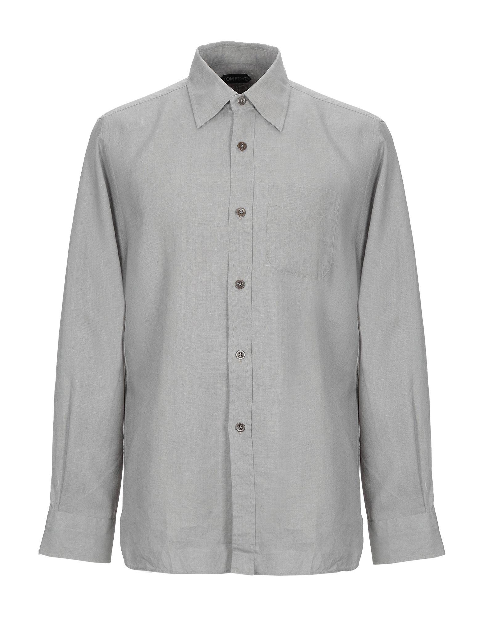 Tom Ford Shirt in Grey (Gray) for Men - Lyst