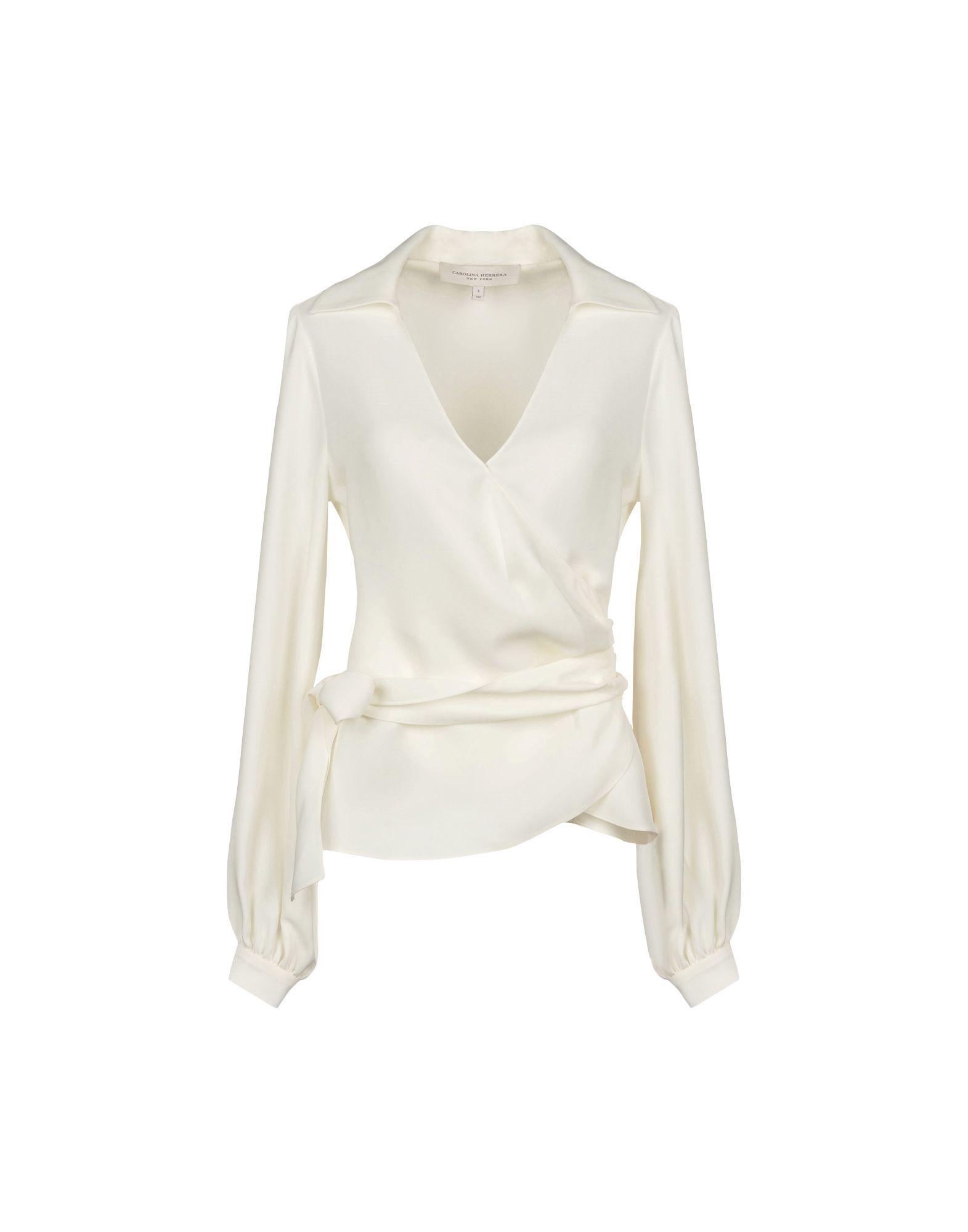 Carolina Herrera Shirt in White - Lyst